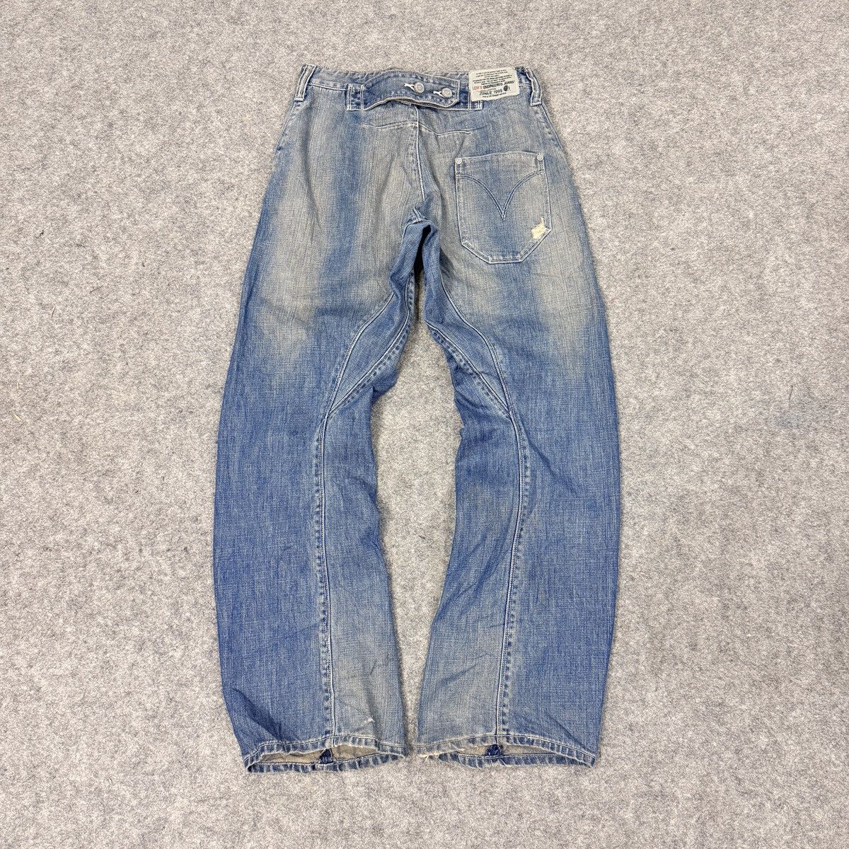 Levi's Vintage Levis Engineered buckle belt jeans Size US 29 - 1 Thumbnail
