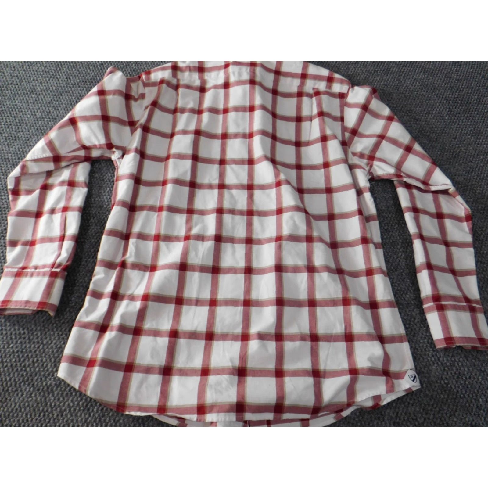 Cremieux Cremieux Shirt Mens Medium M Red Plaid Button-Up Collared Long Sleeve Classic Style Size US M / EU 48-50 / 2 - 7 Thumbnail