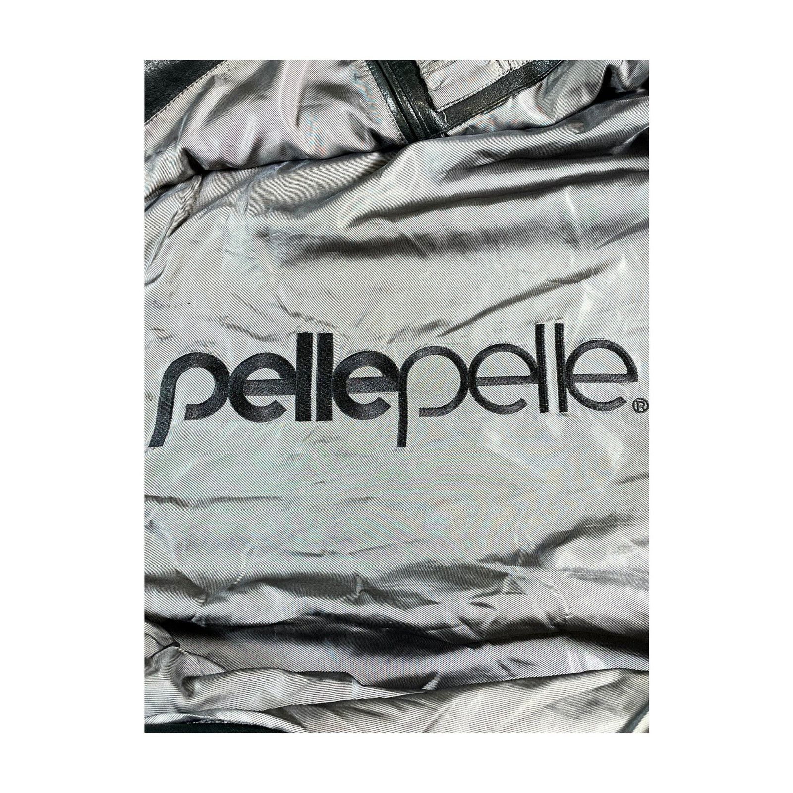 Pelle Pelle Pelle Pelle Vintage Black Bomber Jacket Size US XL / EU 56 / 4 - 7 Thumbnail