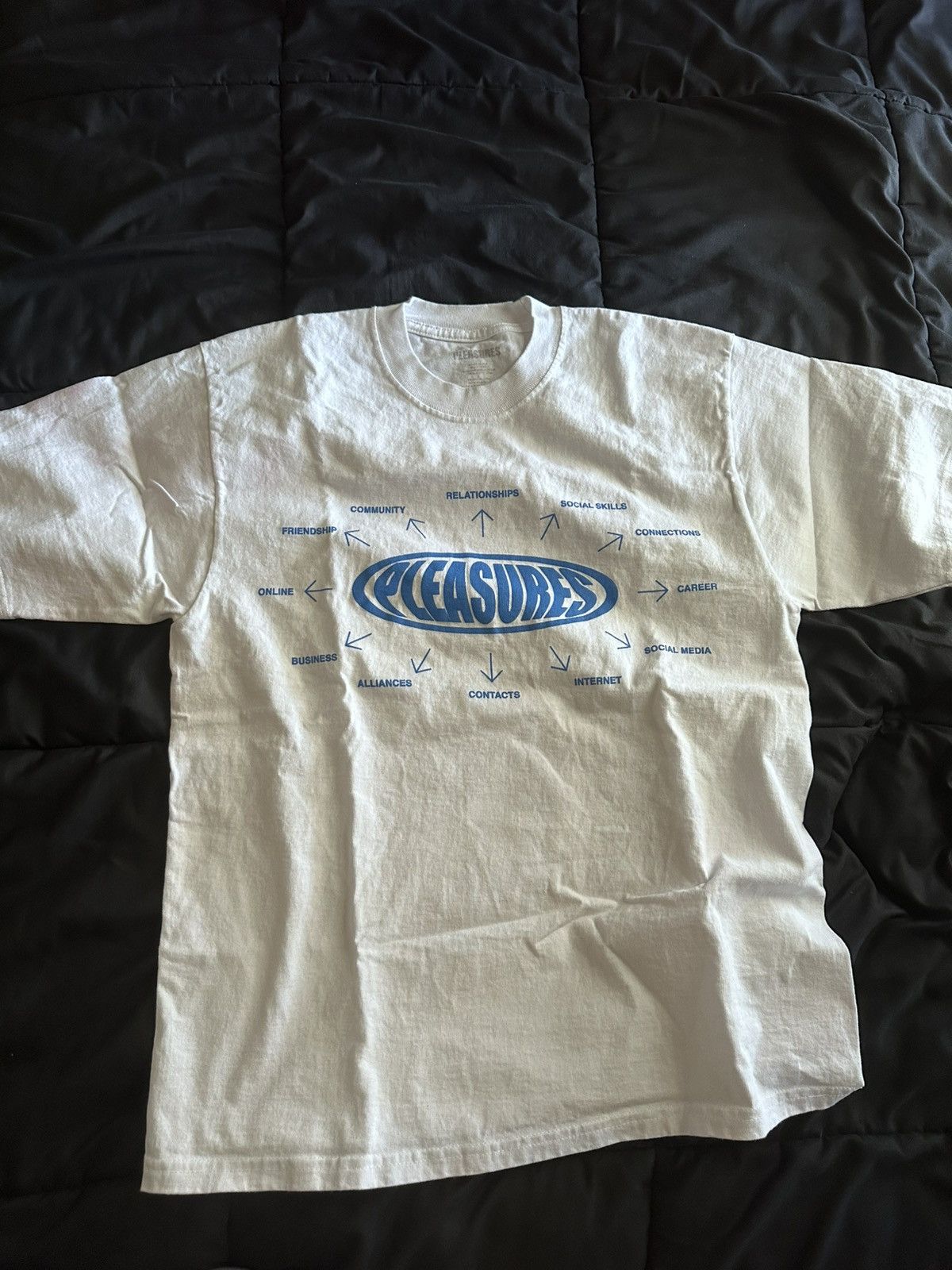 Pleasures Pleasures T shirt White Size US M / EU 48-50 / 2 - 1 Thumbnail