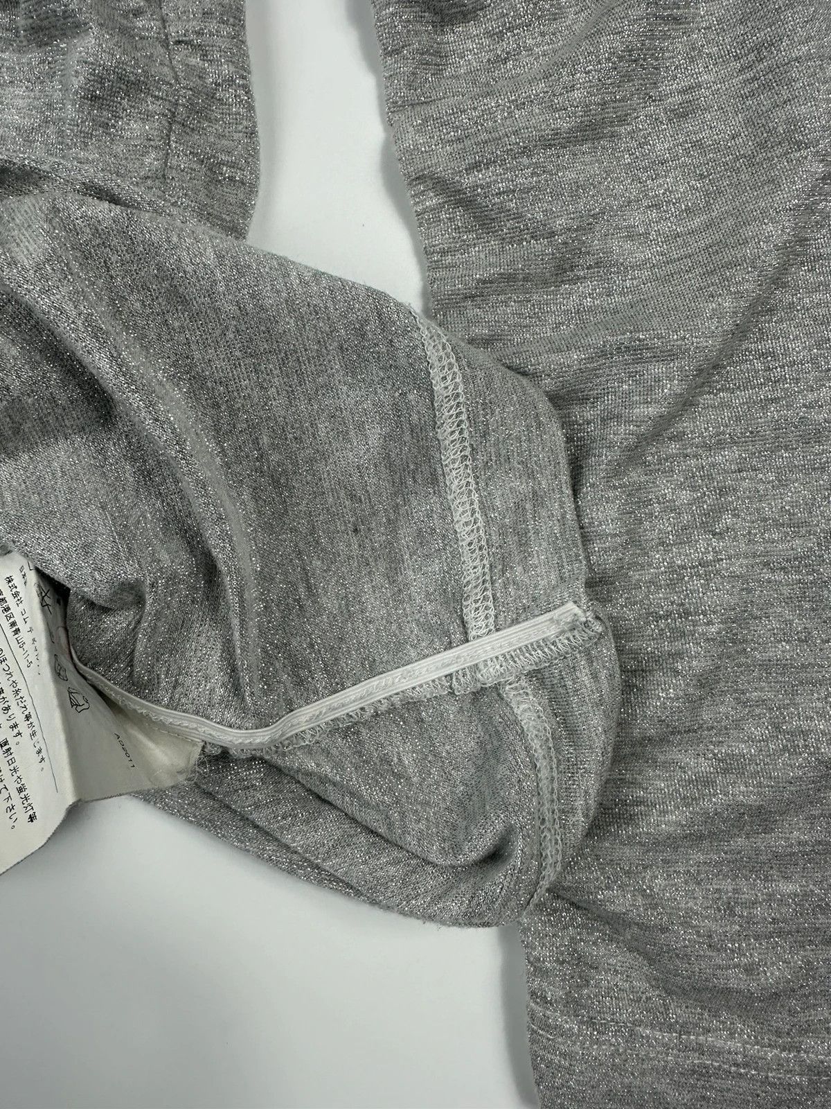 Comme des Garcons Comme Des Garçons Tricot AD2011 Grey Glitter Longsleeves Size M / US 6-8 / IT 42-44 - 8 Thumbnail