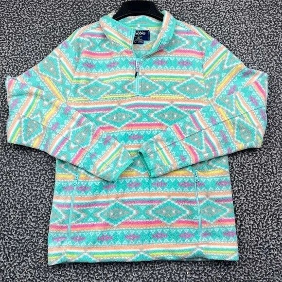 Chubbies Chubbies Sweater Men Large Fleece 1/4 Zip Pullover Aztec L Size US L / EU 52-54 / 3 - 1 Thumbnail