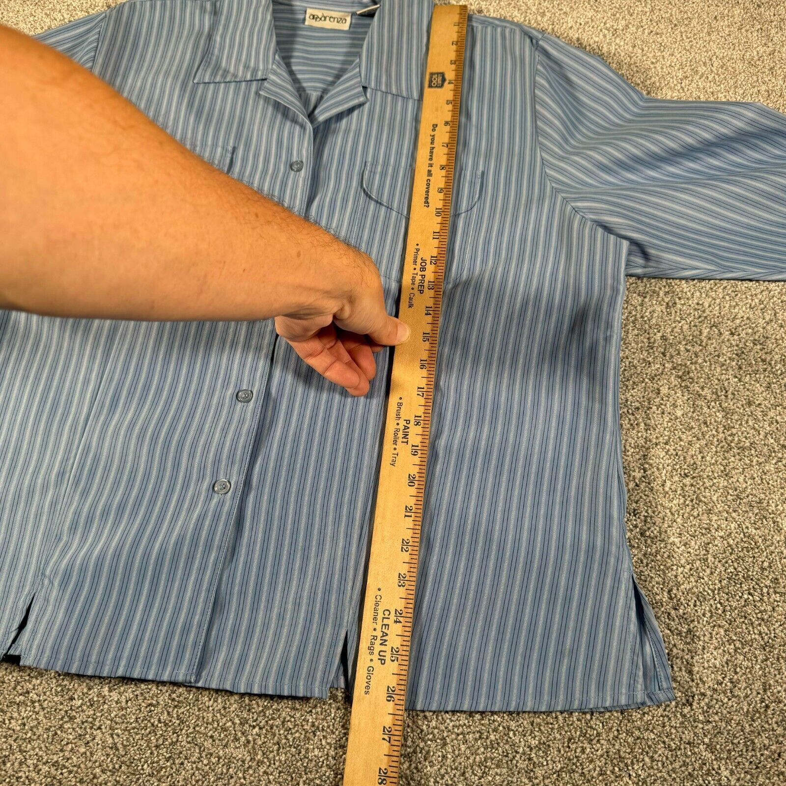 Other Vintage 80s 90s Button Up Top Women 1X Plus Coastal Oversize Size XL / US 12-14 / IT 48-50 - 9 Thumbnail