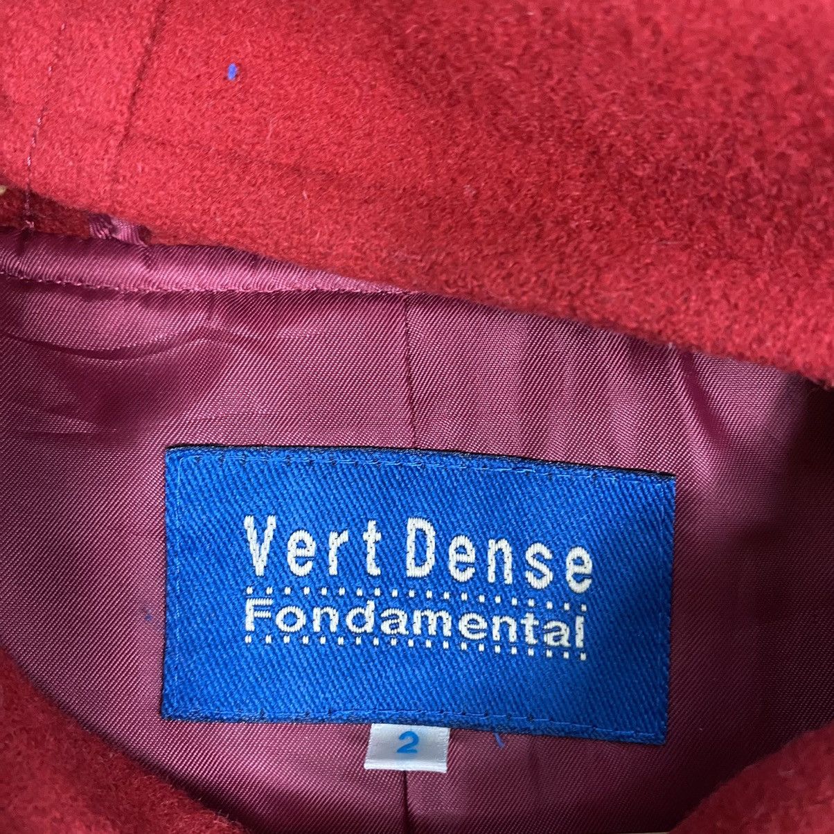 Japanese Brand Vert Dense Fondamental Duffle Coat Hoodies Jacket Size US M / EU 48-50 / 2 - 12 Thumbnail
