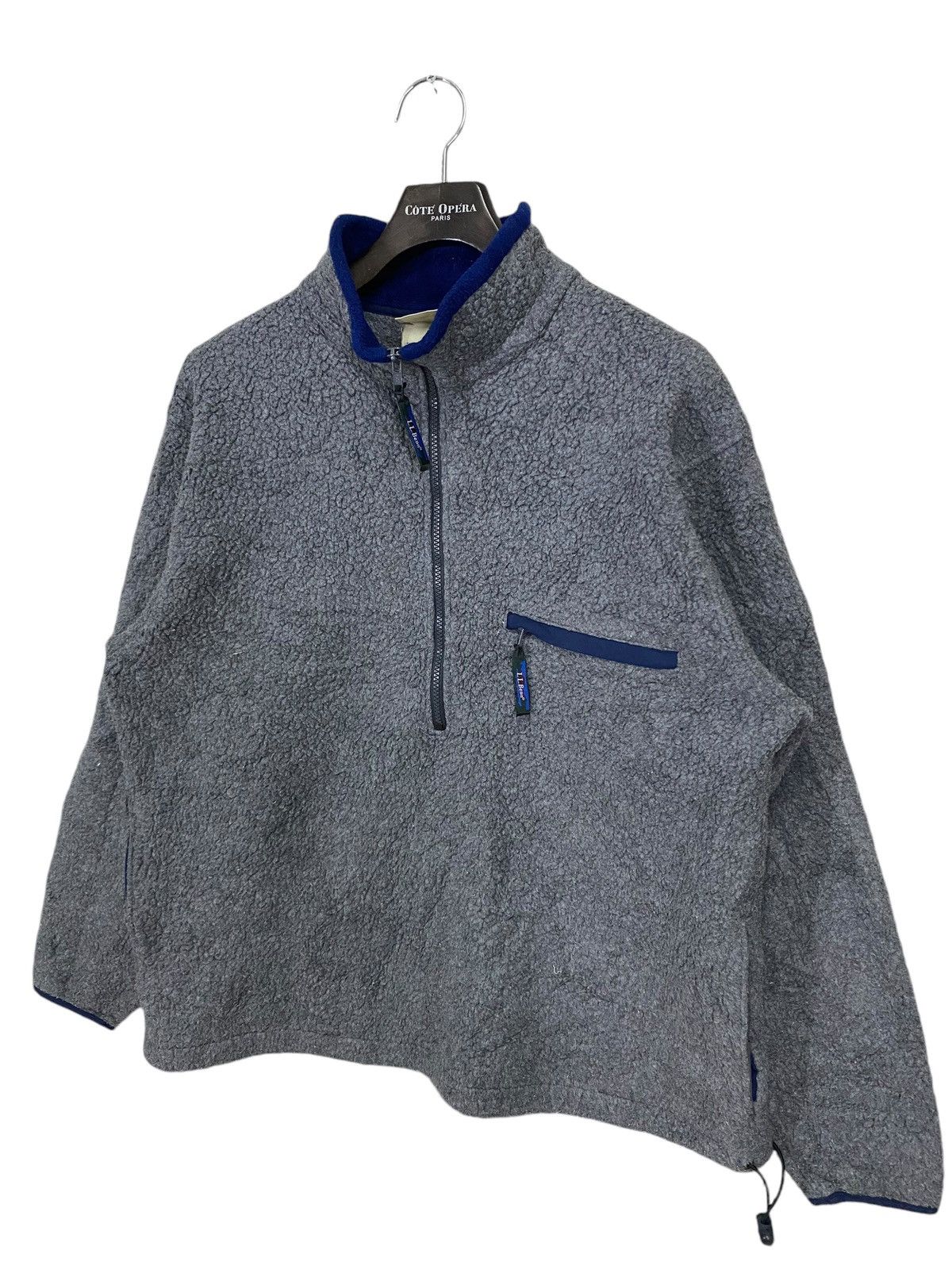 L.L. Bean × Vintage Vintage LL Bean half zipper fleece jacket Size US L / EU 52-54 / 3 - 3 Thumbnail