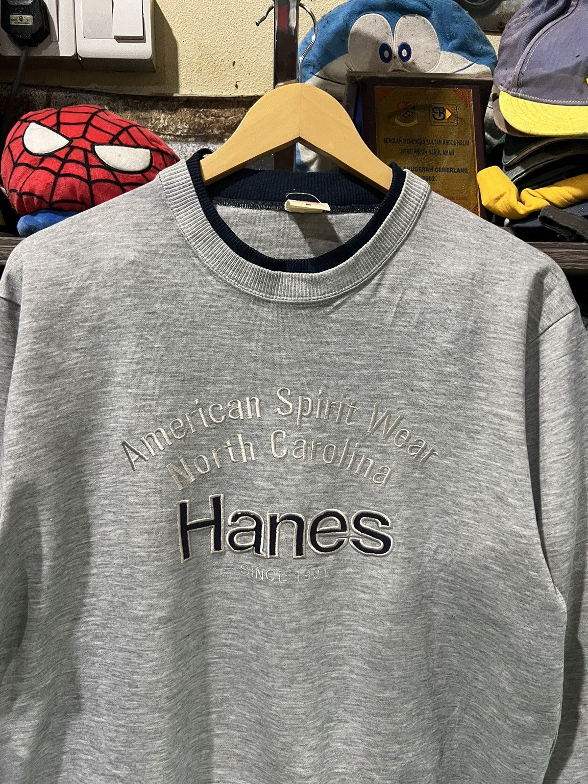Hanes 🔥Vintage Hanes North Carolina Crewneck Sweatshirt Size US M / EU 48-50 / 2 - 4 Thumbnail