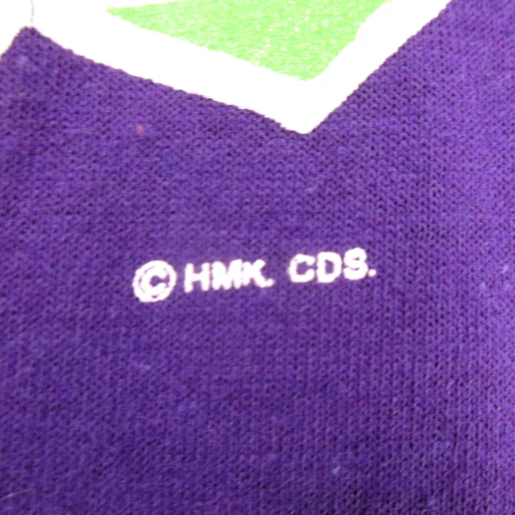 Vintage vtg 80s Hallmark CATS Become AS Important AS They Think Christmas Halloween T-Shirt LARGE Mens Purple 80s 90s joke Size US L / EU 52-54 / 3 - 6 Thumbnail