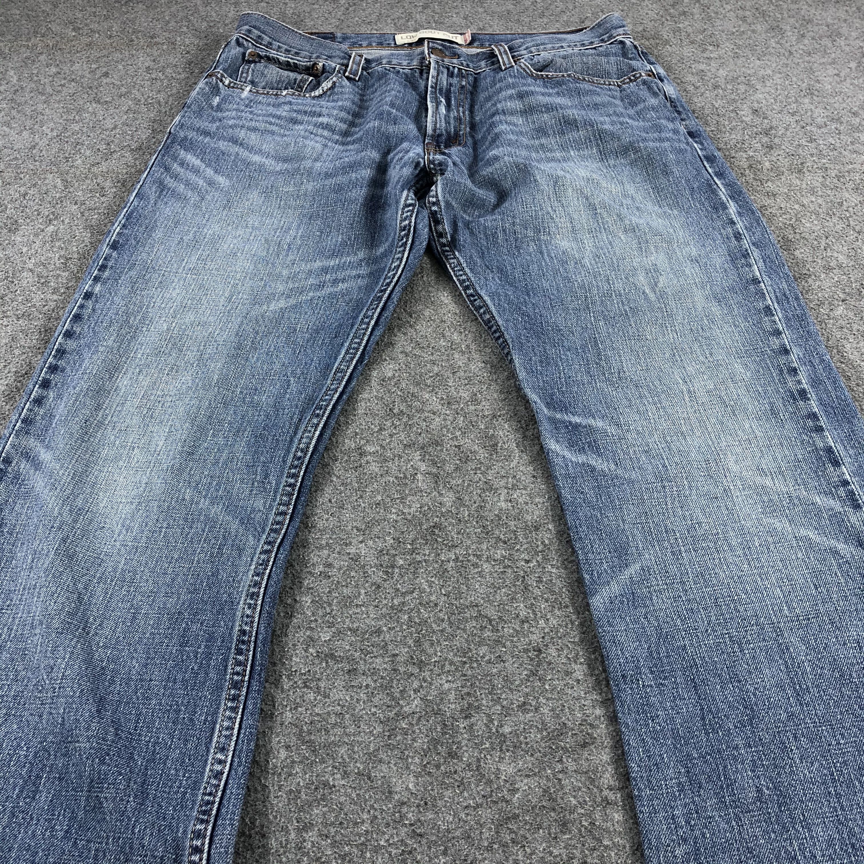 Levi's × Vintage Vintage Blue Wash Levis 527 Flare Jeans-JM1729 Size US 35 - 3 Thumbnail