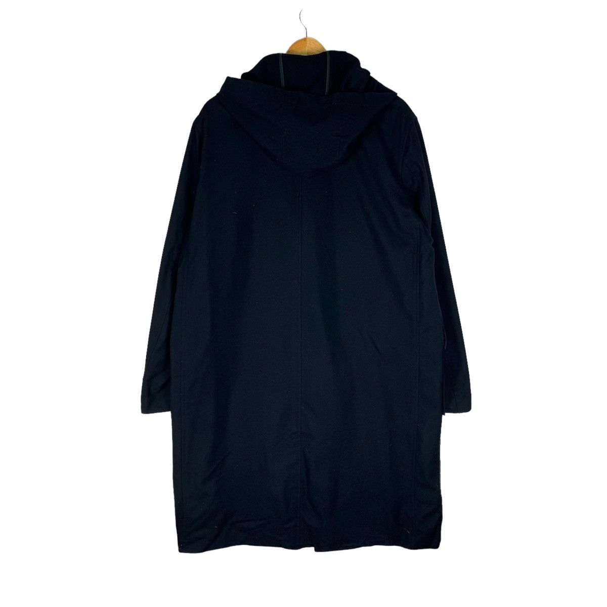 Yohji Yamamoto 🌟80s LQ YOHJI YAMAMOTO HOODIE BONDAGE LONG COAT JACKET Size US L / EU 52-54 / 3 - 6 Thumbnail