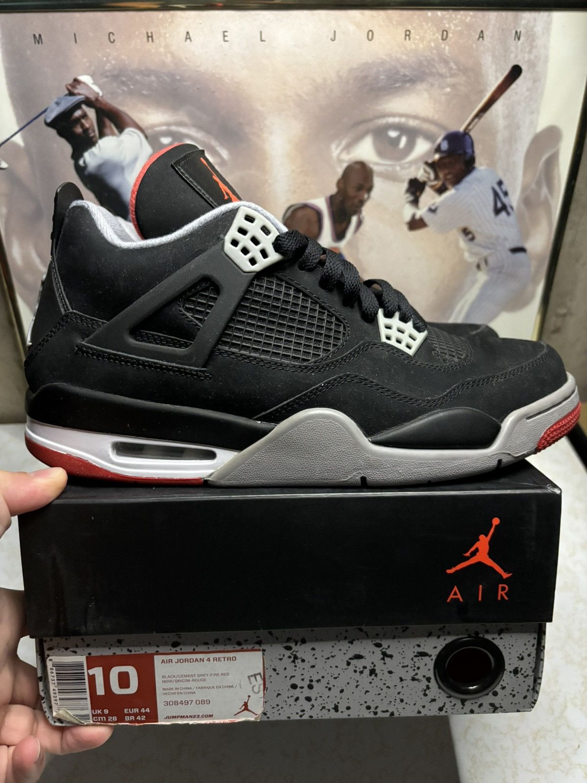 Jordan Retro 4 ‘Bred’