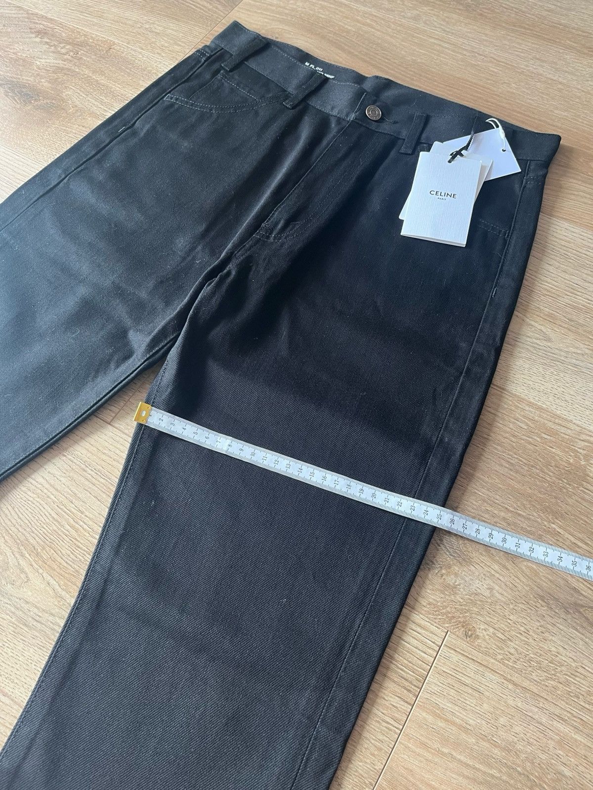 Celine Celine Jean Flare Dylan Bords Francs Size US 30 / EU 46 - 9 Thumbnail