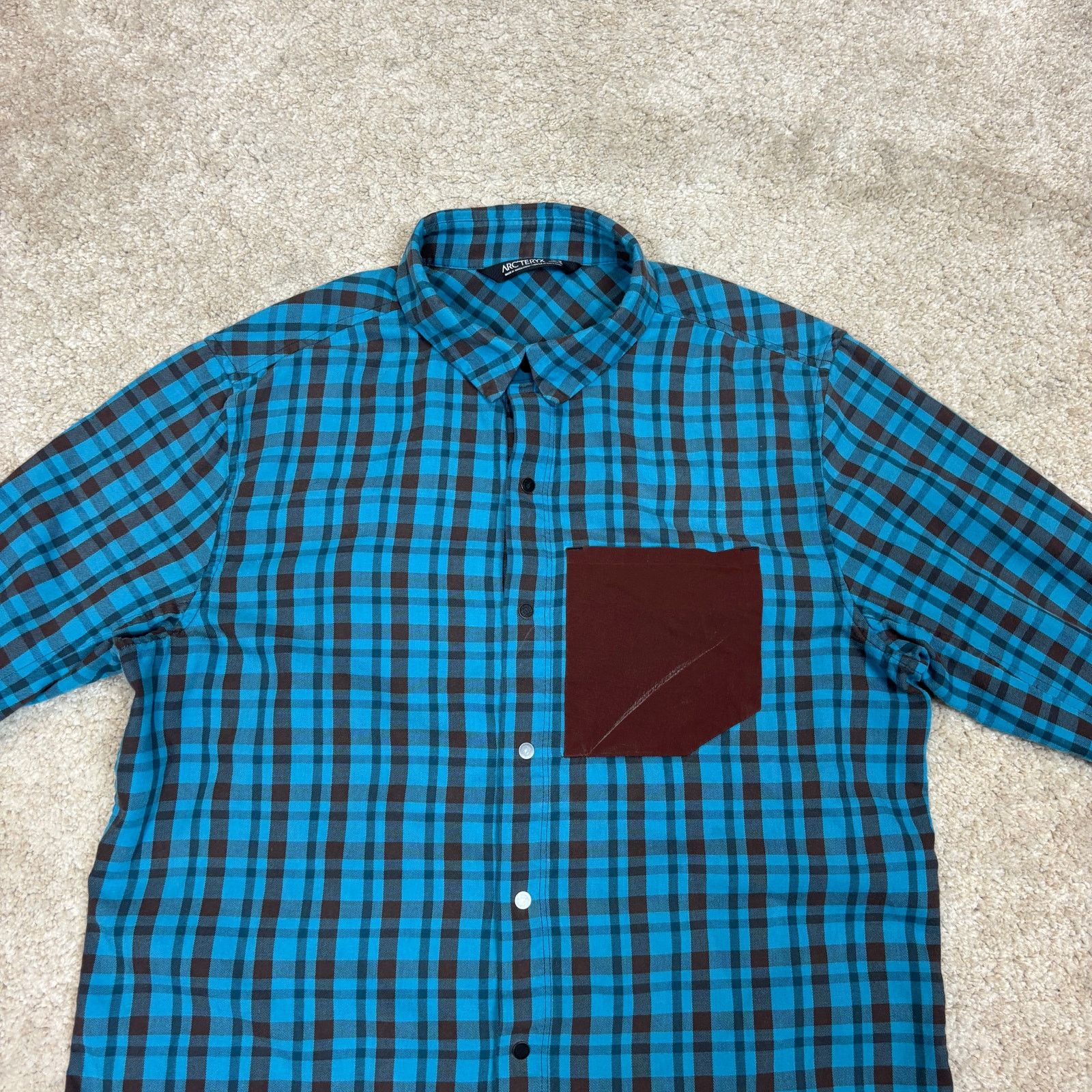 Arc'teryx Arc'teryx Bernal Snap Button Up Long Sleeve Shirt Men's M Size US M / EU 48-50 / 2 - 2 Thumbnail