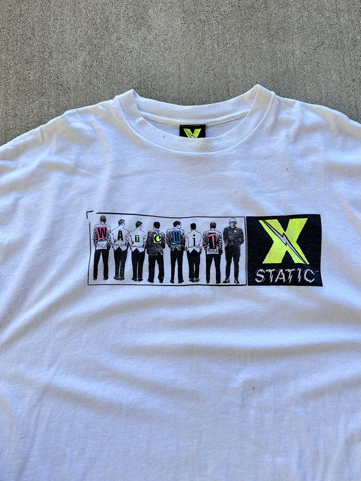 Band Tees × Vintage Vintage Static X Tee 2XL 90s Band Single Stitch Concert Size US XXL / EU 58 / 5 - 2 Thumbnail