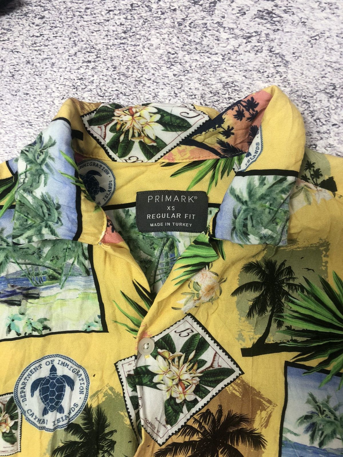 Vintage Crazy Hawaiin vintage men’s size Xc y2k rare usa drill ykk Size US XS / EU 42 / 0 - 4 Thumbnail