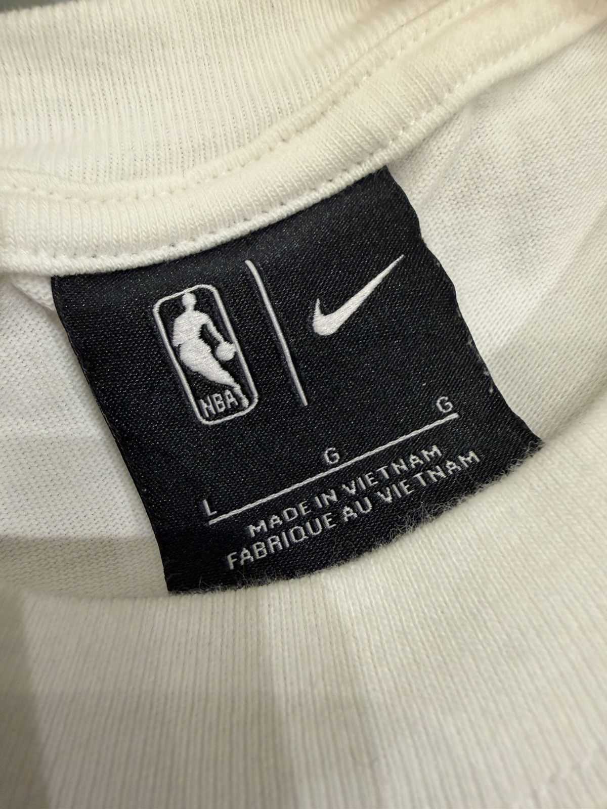 Kith × Nike Kith X Nike NBA Tee - White Size US L / EU 52-54 / 3 - 3 Thumbnail
