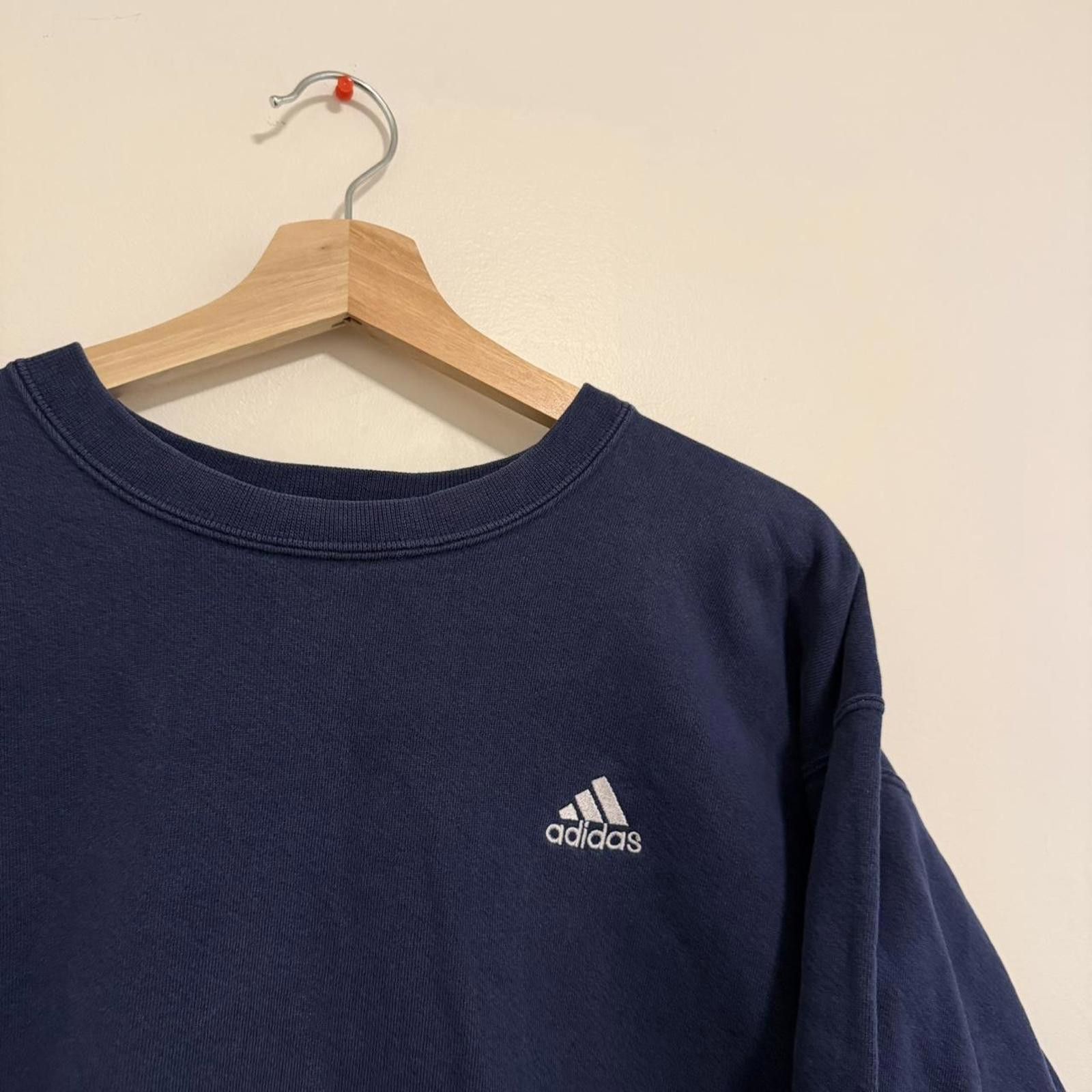 Adidas Vintage adidas crewneck sweatshirt 90s S Size US S / EU 44-46 / 1 - 2 Thumbnail