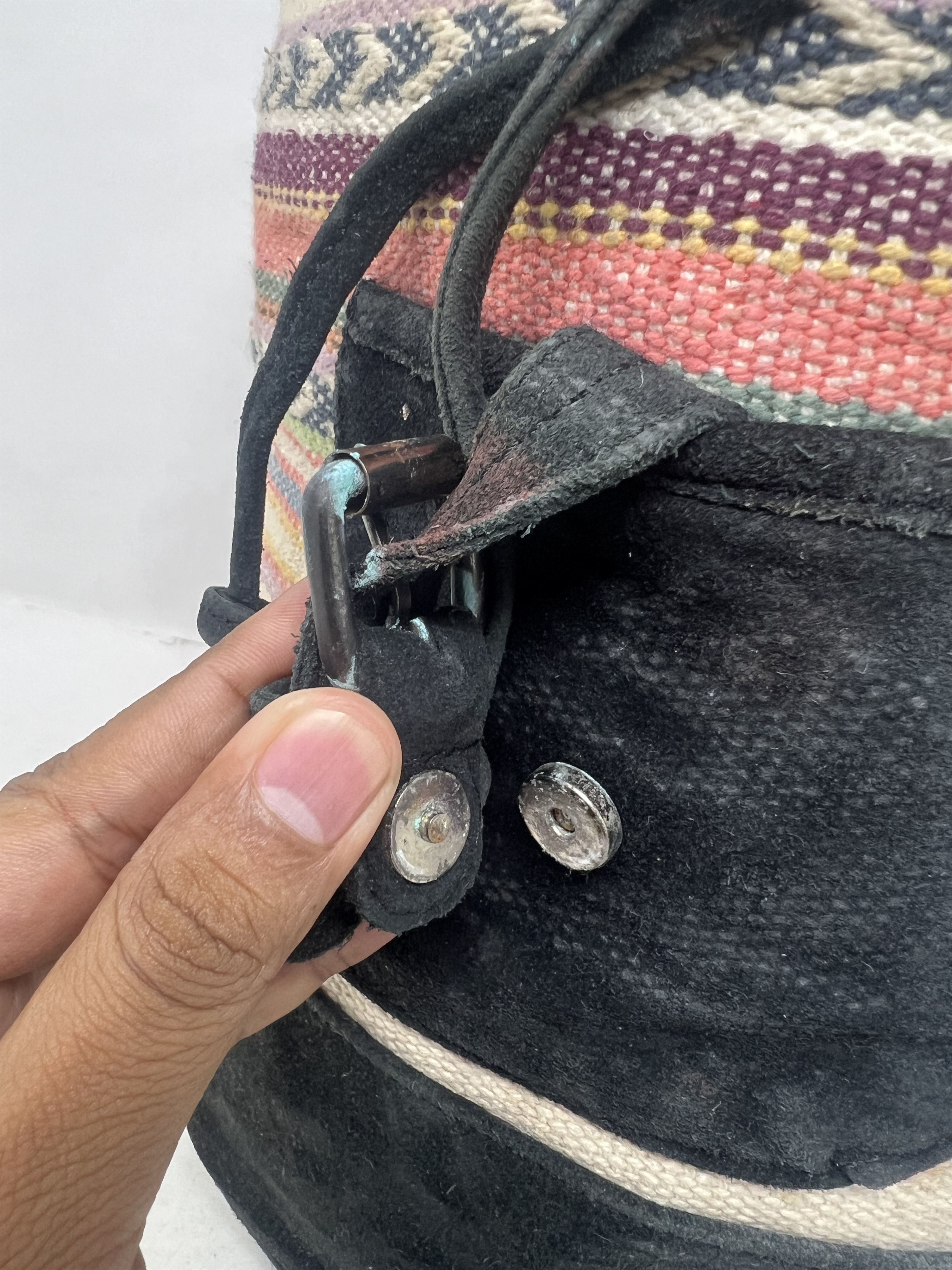 Zara Zara Trafaluc Suade Navajo Bucket Size ONE SIZE - 6 Thumbnail