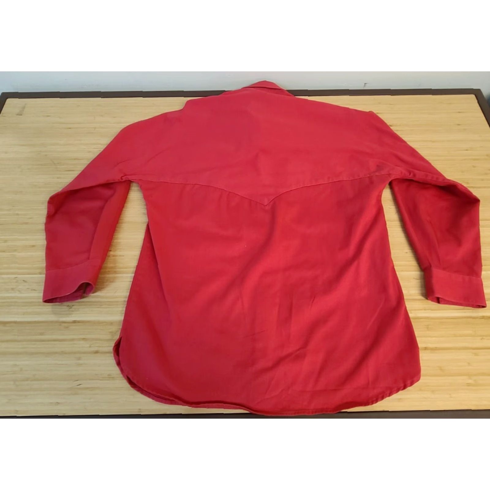 Vintage VINTAGE Ranch Exit Long Sleeve Shirt XL Red Mens 80s 90s Made in USA Size US XL / EU 56 / 4 - 7 Thumbnail