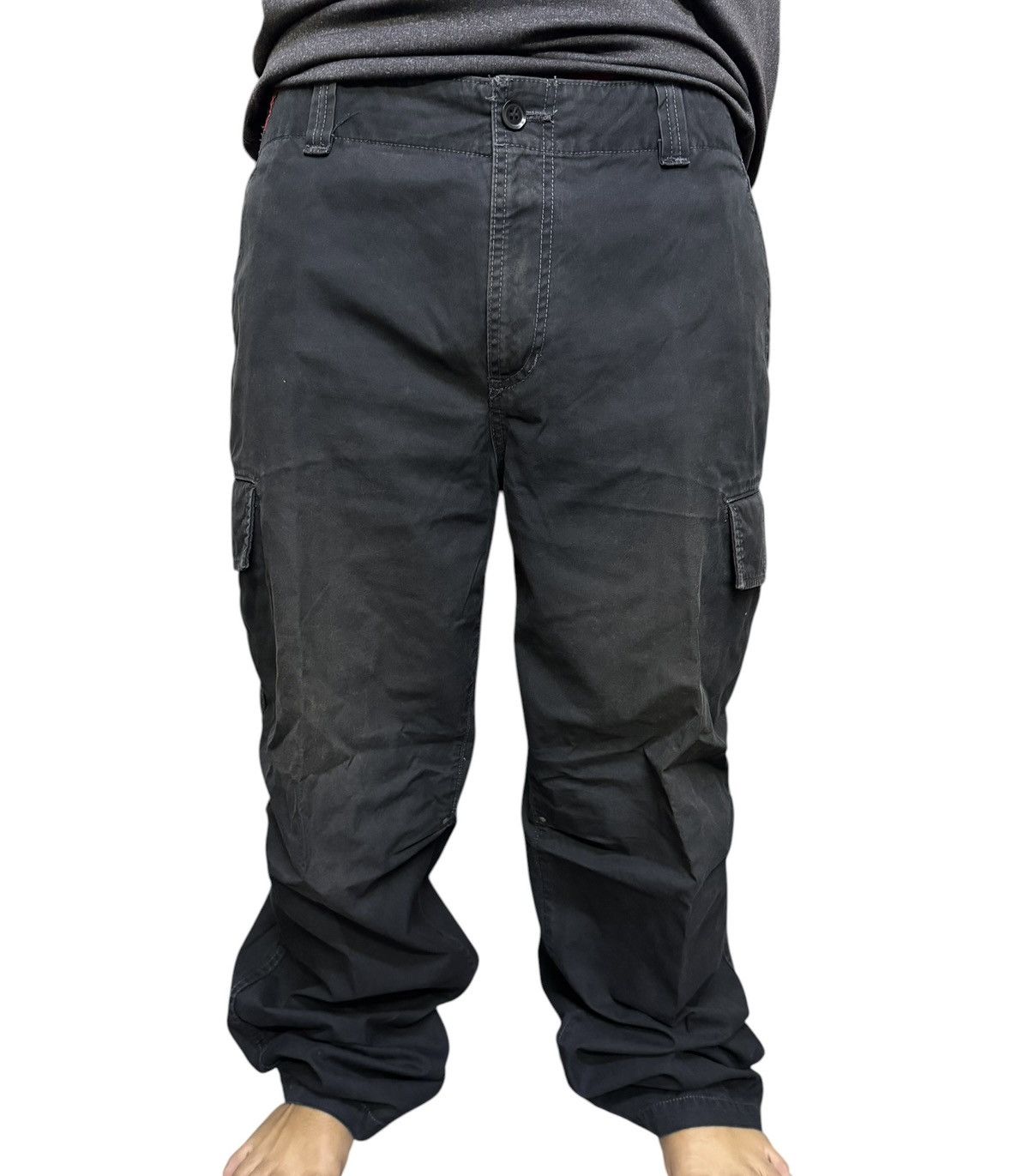 Yohji Yamamoto Vintage 90s Yohji Yamamoto Baggy Cargo Pant Size US 38 / EU 54 - 21 Thumbnail