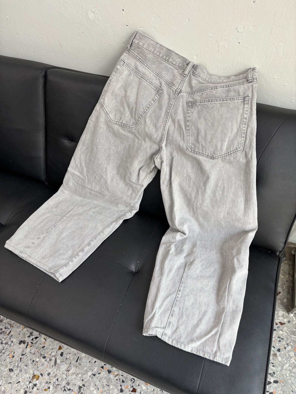 GU × Japanese Brand × Uniqlo GU Baggy Wide Leg 🤍 Size US 34 / EU 50 - 1 Thumbnail