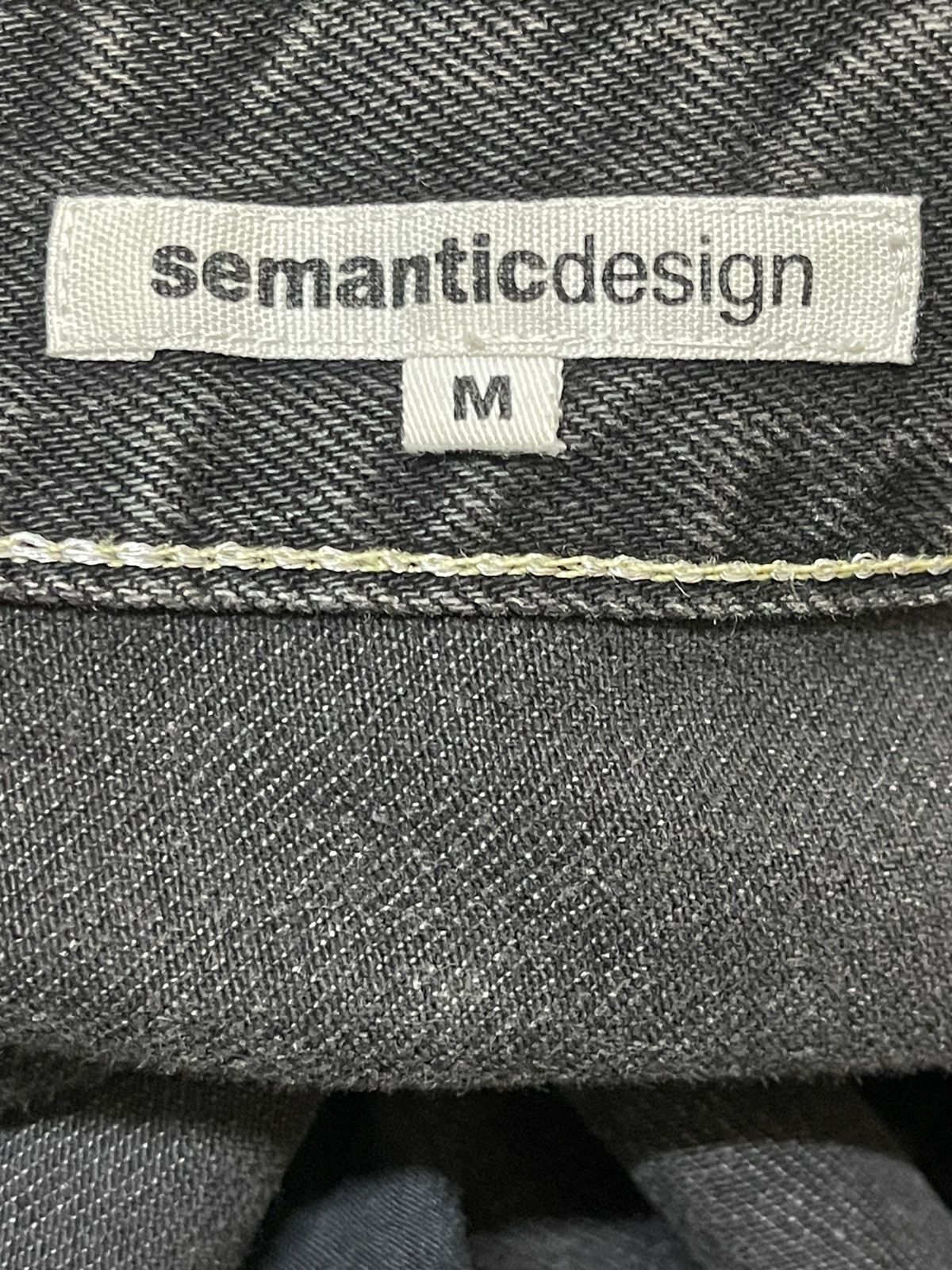 semanticdesign Vintage Japan Semantic Design Thunder Wash Faded Flare Jeans Size US 31 - 9 Thumbnail