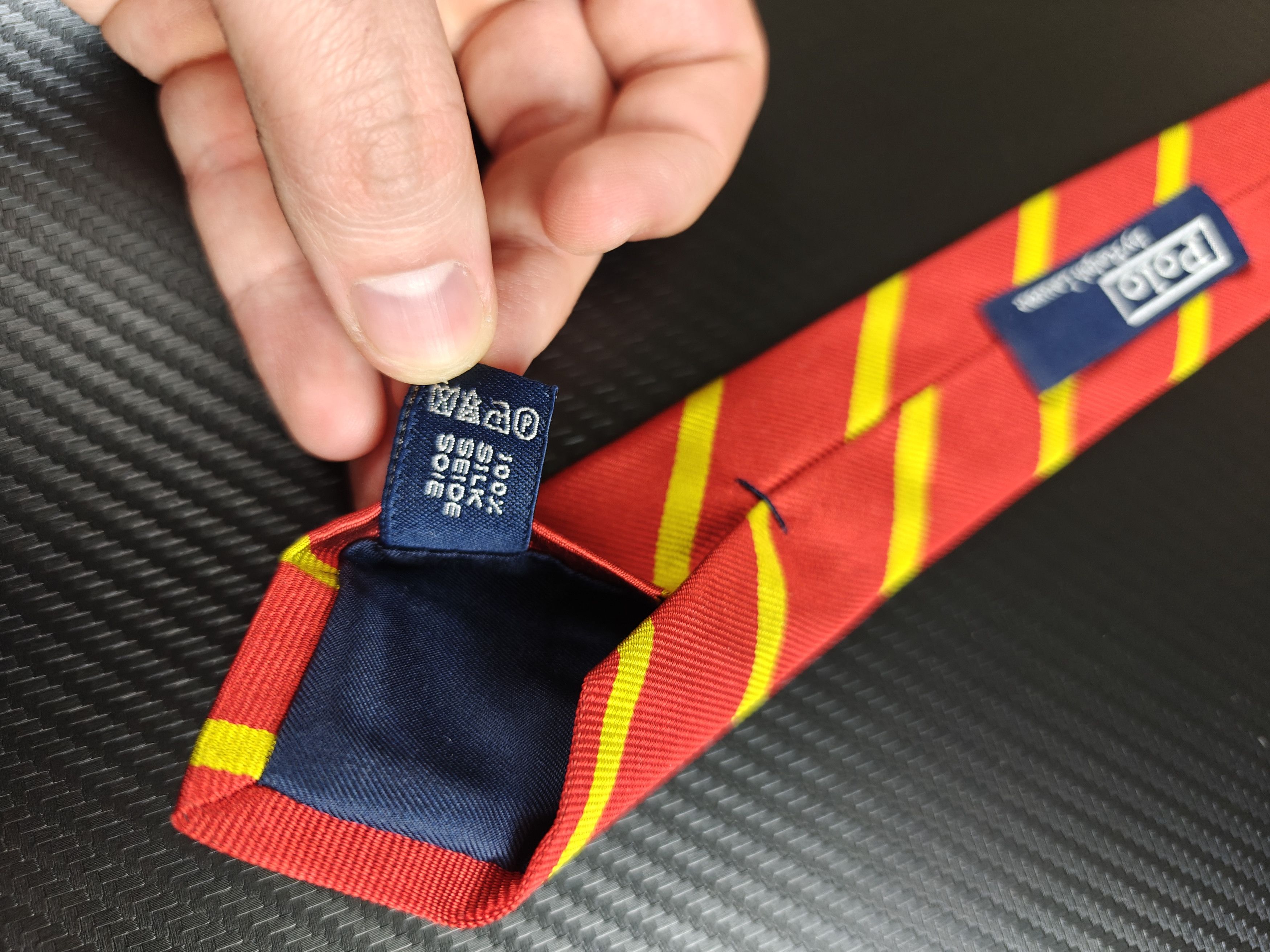 Polo Ralph Lauren Polo Ralph Lauren Silk Tie Germany Striped Size ONE SIZE - 10 Thumbnail