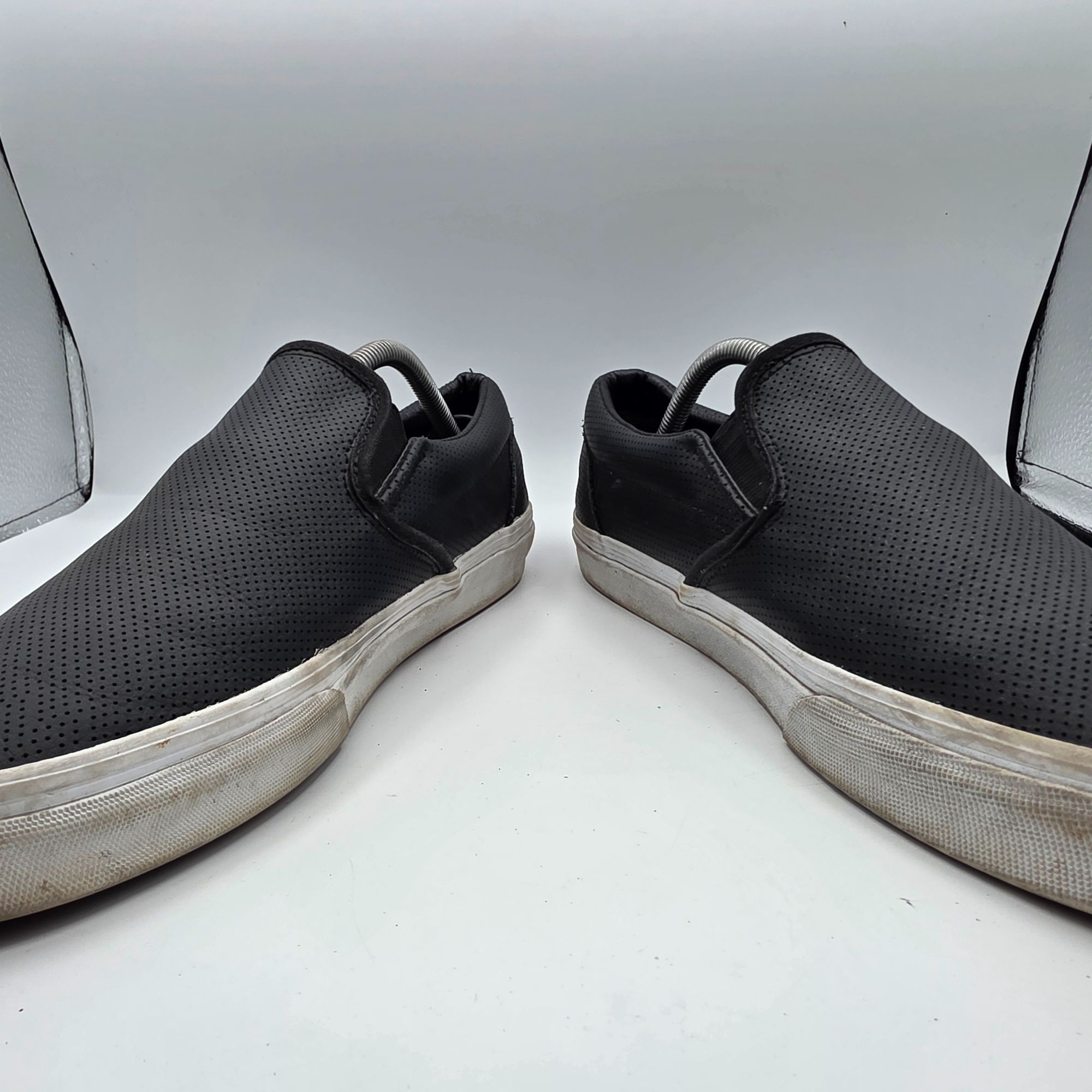 Vans Vans Classic Slip On Perforated Mens Shoes Size 12 Black Cas Size US 12 / EU 45 - 3 Thumbnail