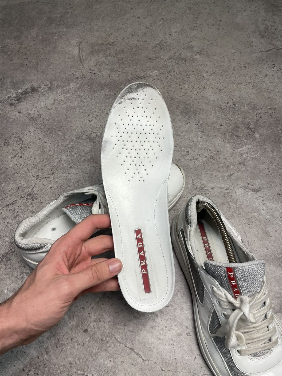 Prada Prada Americas Cup Sneakers Size US 9 / EU 42 - 12 Thumbnail