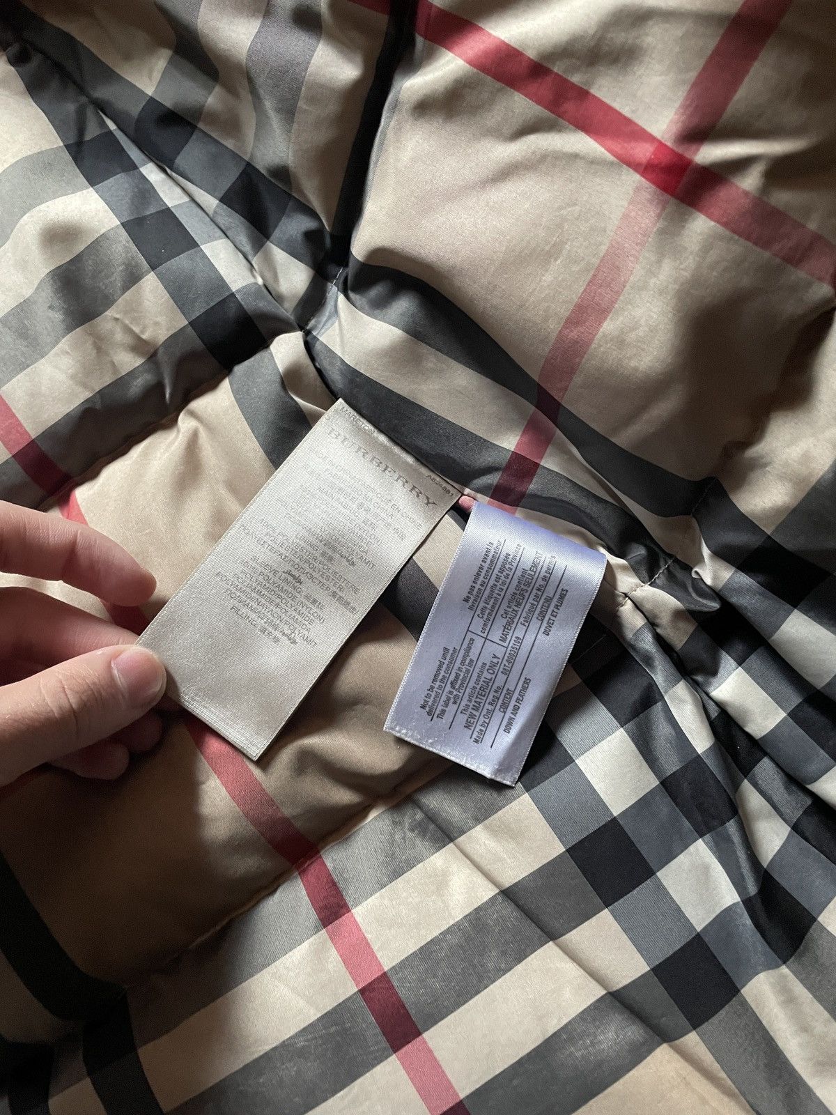 Burberry Burberry Brit Green Puffer Jacket Coat With Fur Size M / US 6-8 / IT 42-44 - 9 Thumbnail