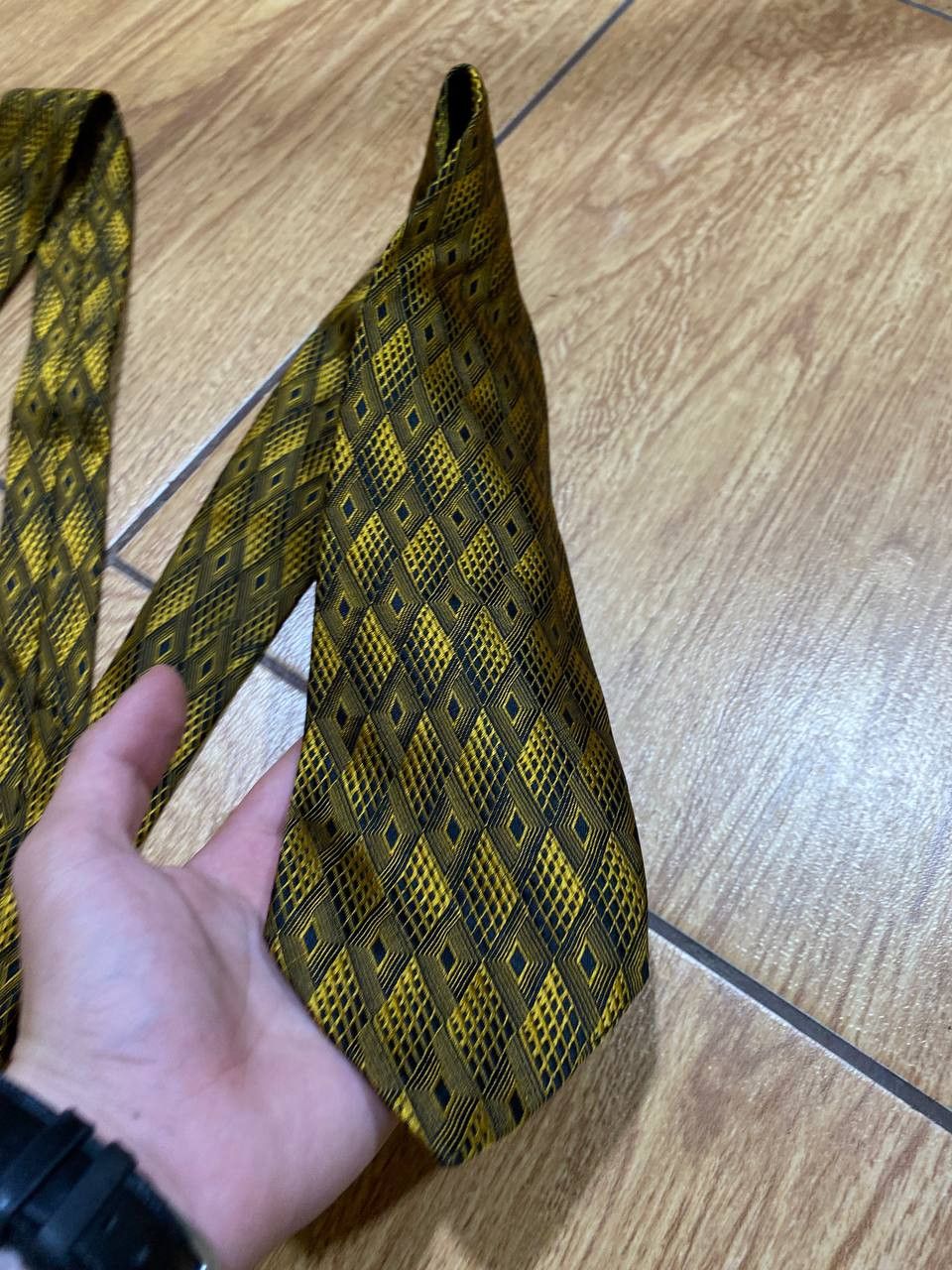 Prada PRADA Print Luxury Silk Tie Made In Italy Size ONE SIZE - 7 Thumbnail