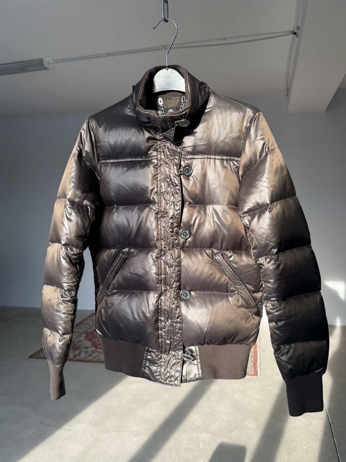 Barbour Vintage Barbour Brown Down Jacket Size S / US 4 / IT 40 - 4 Thumbnail