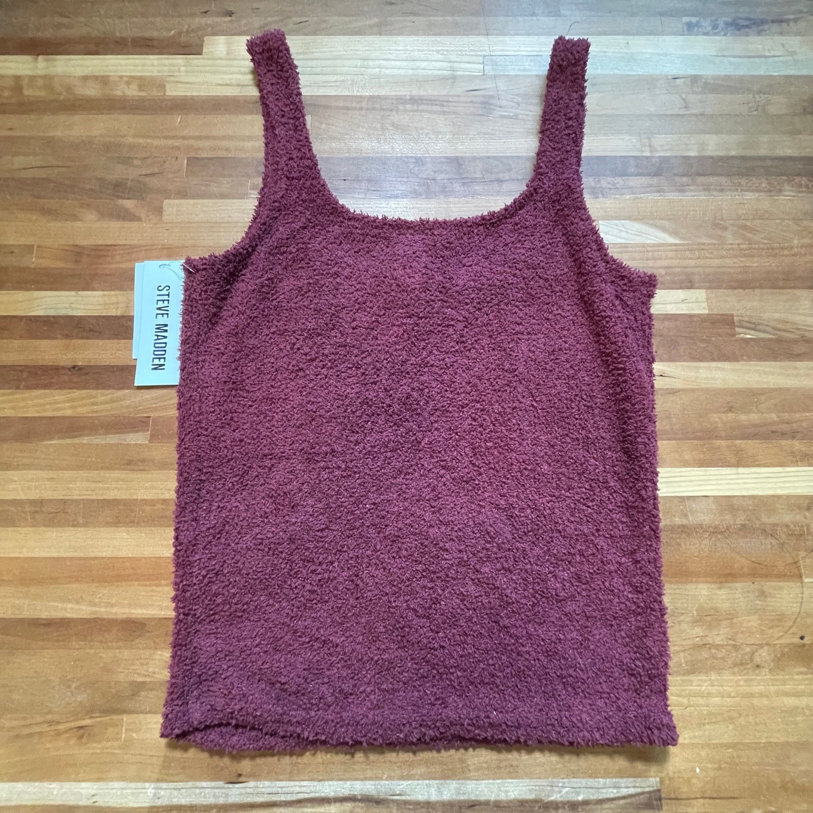 Steve Madden Steve Madden Women's Chenille Sleep Tank Top Zinfandel Small Size S / US 4 / IT 40 - 5 Thumbnail