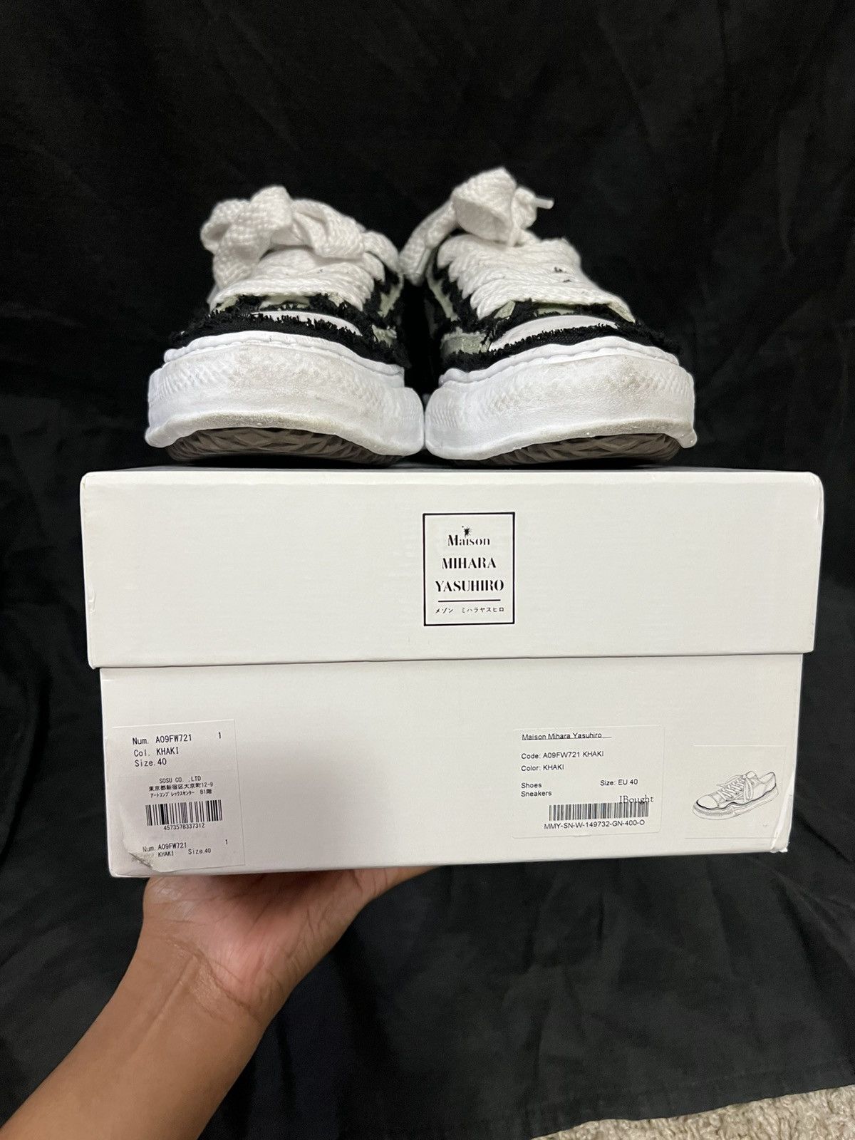 Maison MIHARA YASUHIRO Maison Mihara Yasuhiro Peterson Low Top Sneakers Size US 8 / EU 41 - 9 Thumbnail