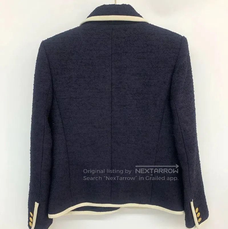 Valentino Valentino Black Cotton Women's Jacket . Size XXS / US 00 / IT 34 - 4 Thumbnail