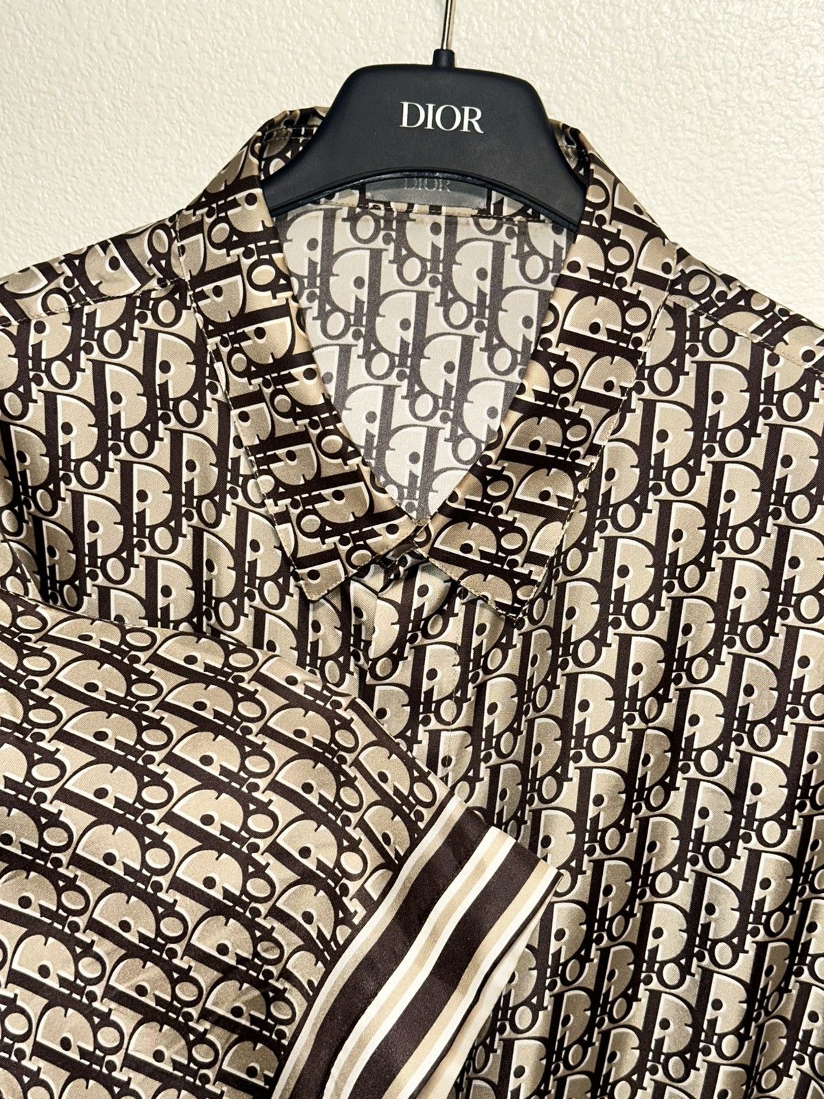 Dior Dior Oblique 100% Silk shirt Size US L / EU 52-54 / 3 - 1 Thumbnail