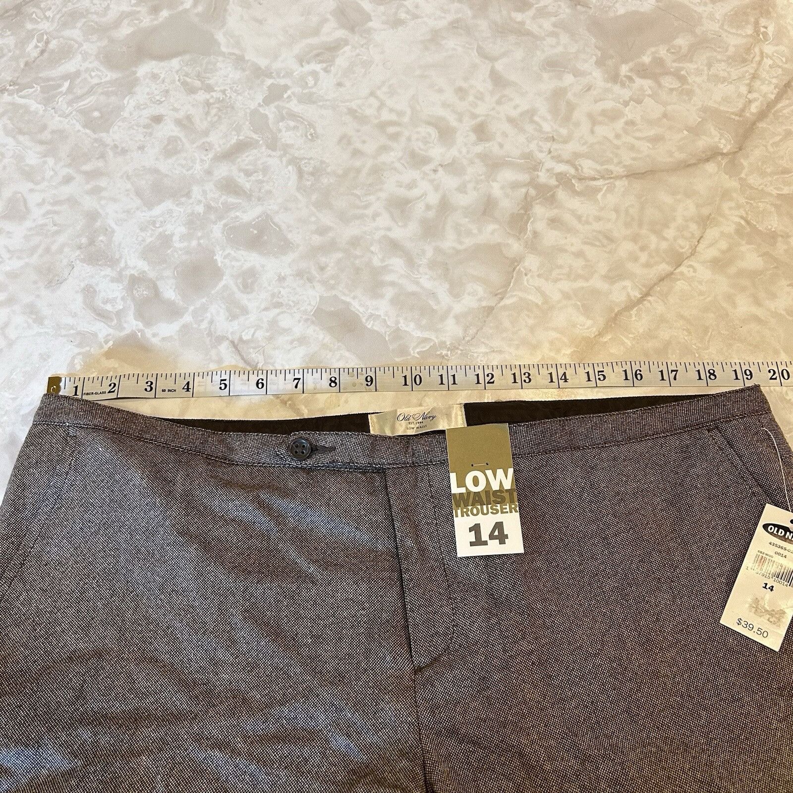 Old Navy Old Navy Womens Size 14 Low Waist Dress Pants Size 36" / US 14 / IT 50 - 3 Thumbnail