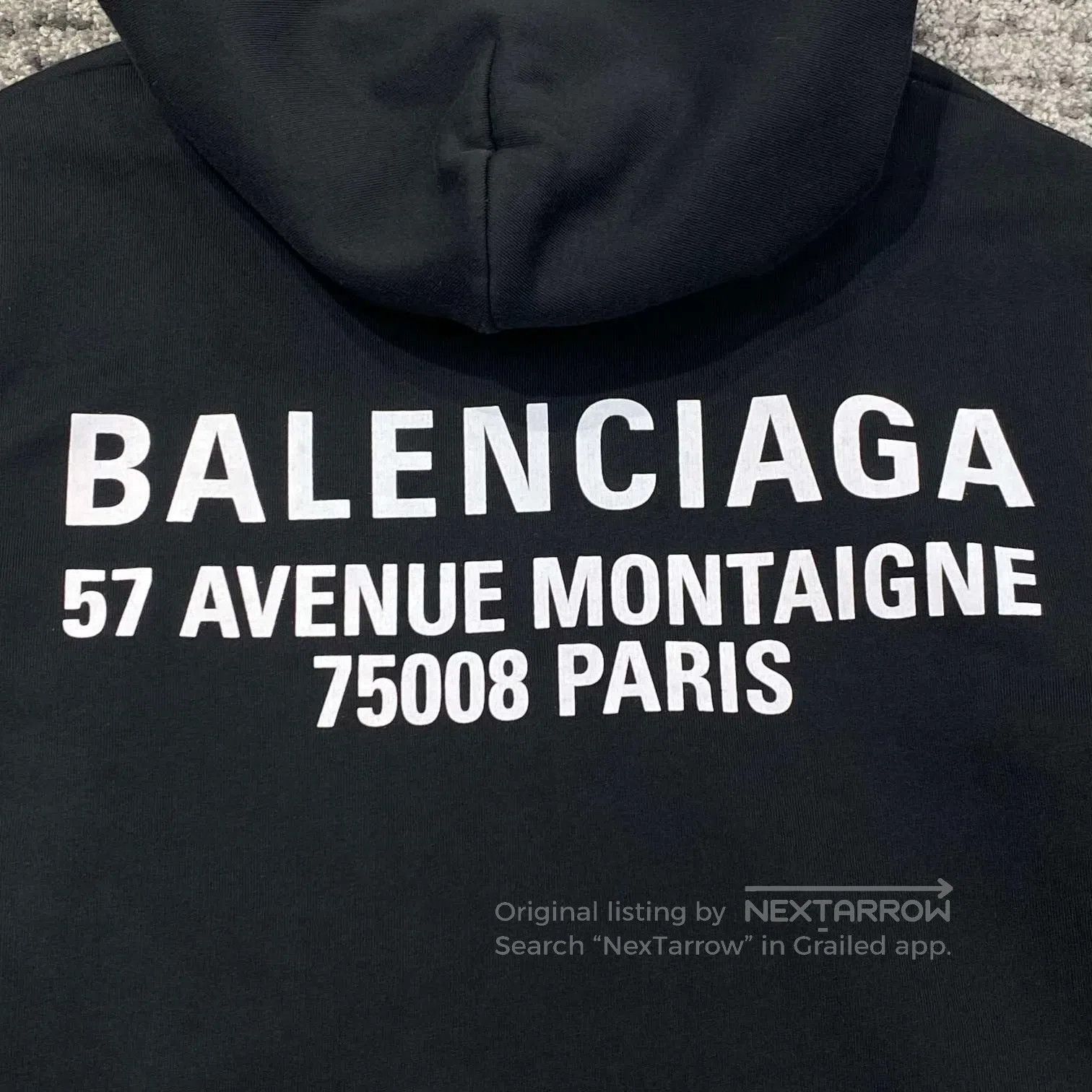 Balenciaga Balenciaga Runway Fake Two-Piece Double-Hem Hoodie Size US S / EU 44-46 / 1 - 4 Thumbnail