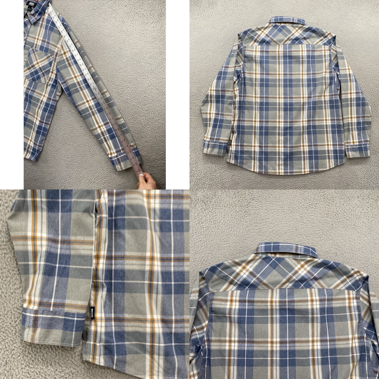 Vintage Alaskan Hardgear Shirt Plaid Flannel Button-Up Men Large Size US L / EU 52-54 / 3 - 8 Thumbnail
