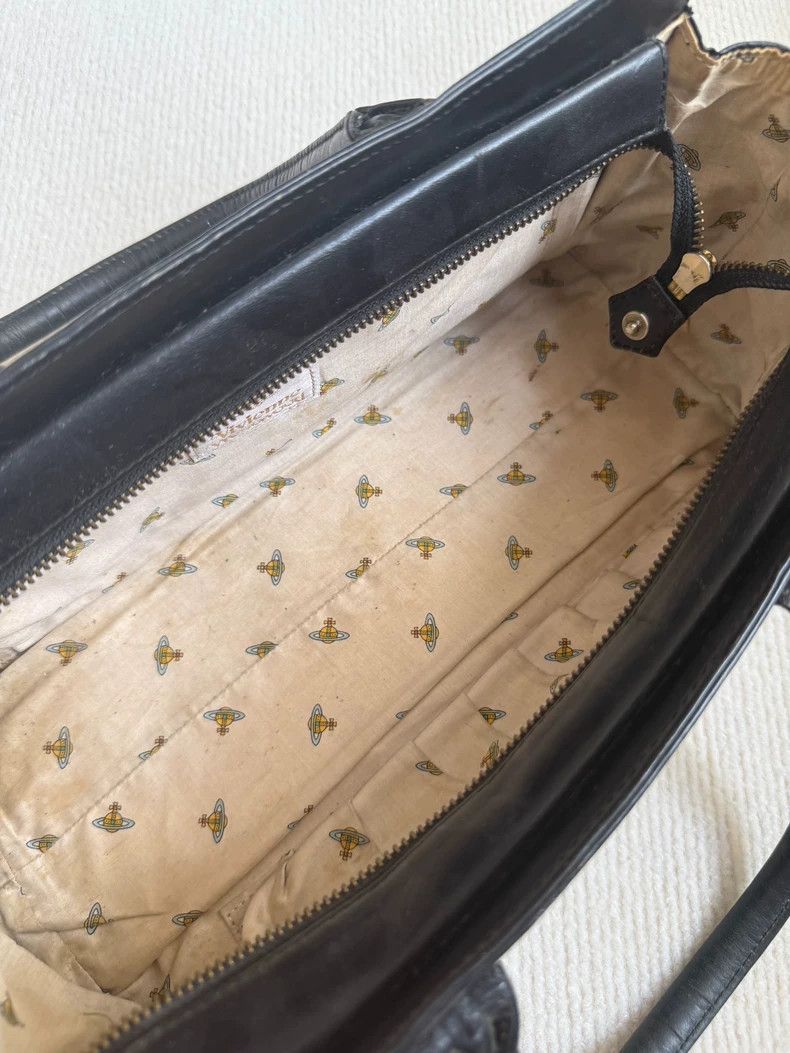 Vivienne Westwood Vivienne Westwood size os Black gold classic cowhide square Size ONE SIZE - 5 Thumbnail