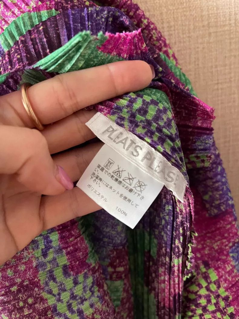 Issey Miyake Issey Miyake size:3 Rare vintage serrated tassel Mosaic dr Size S / US 4 / IT 40 - 2 Thumbnail