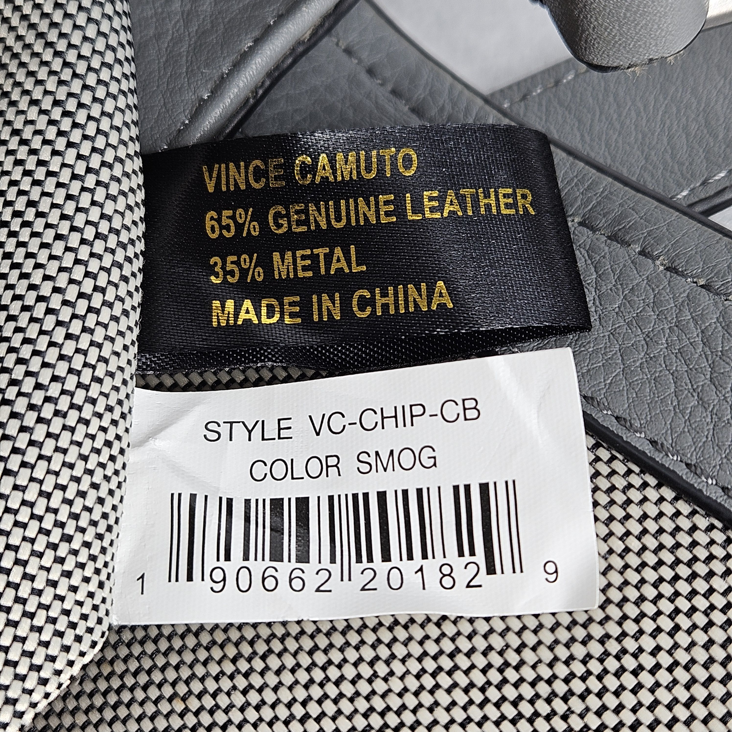 Vince Camuto Vince Camuto 12x10x4" Messanger Shoulder Bag Grey Suede Size ONE SIZE - 12 Thumbnail