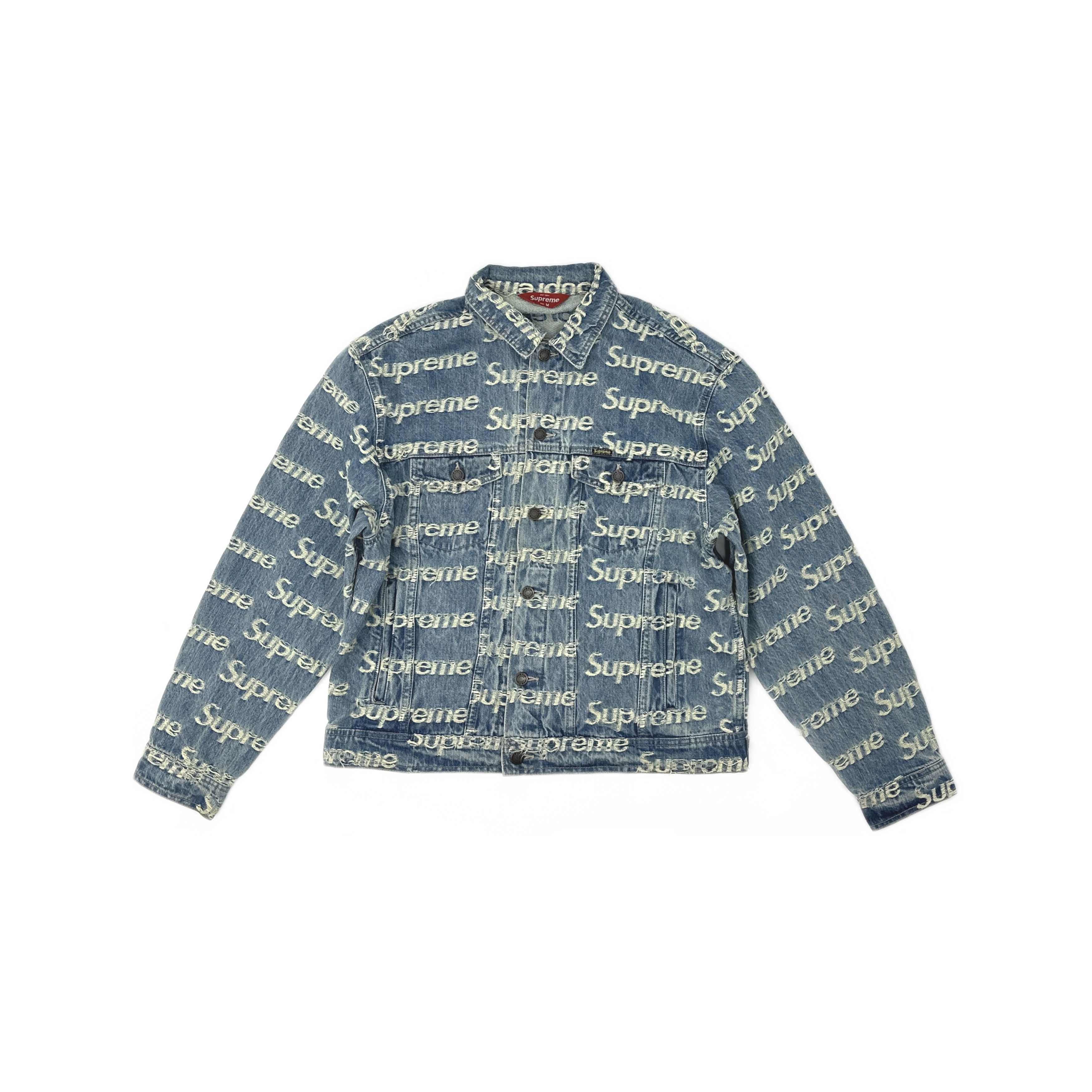 Supreme Supreme mike kelley ahh youth Work denim trucker Jacket