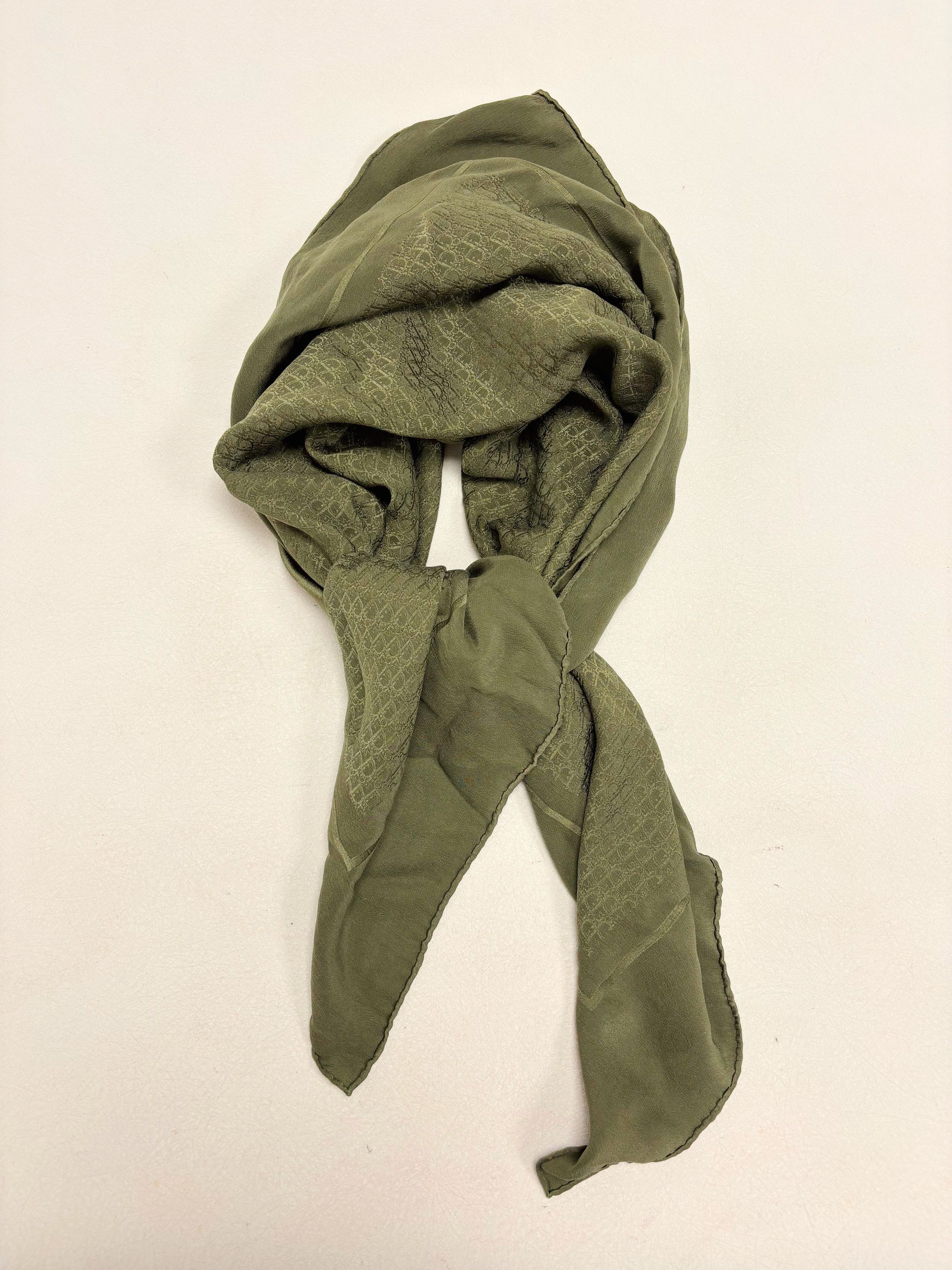 Dior Foulard Carré Oblique en soie Size ONE SIZE - 1 Thumbnail