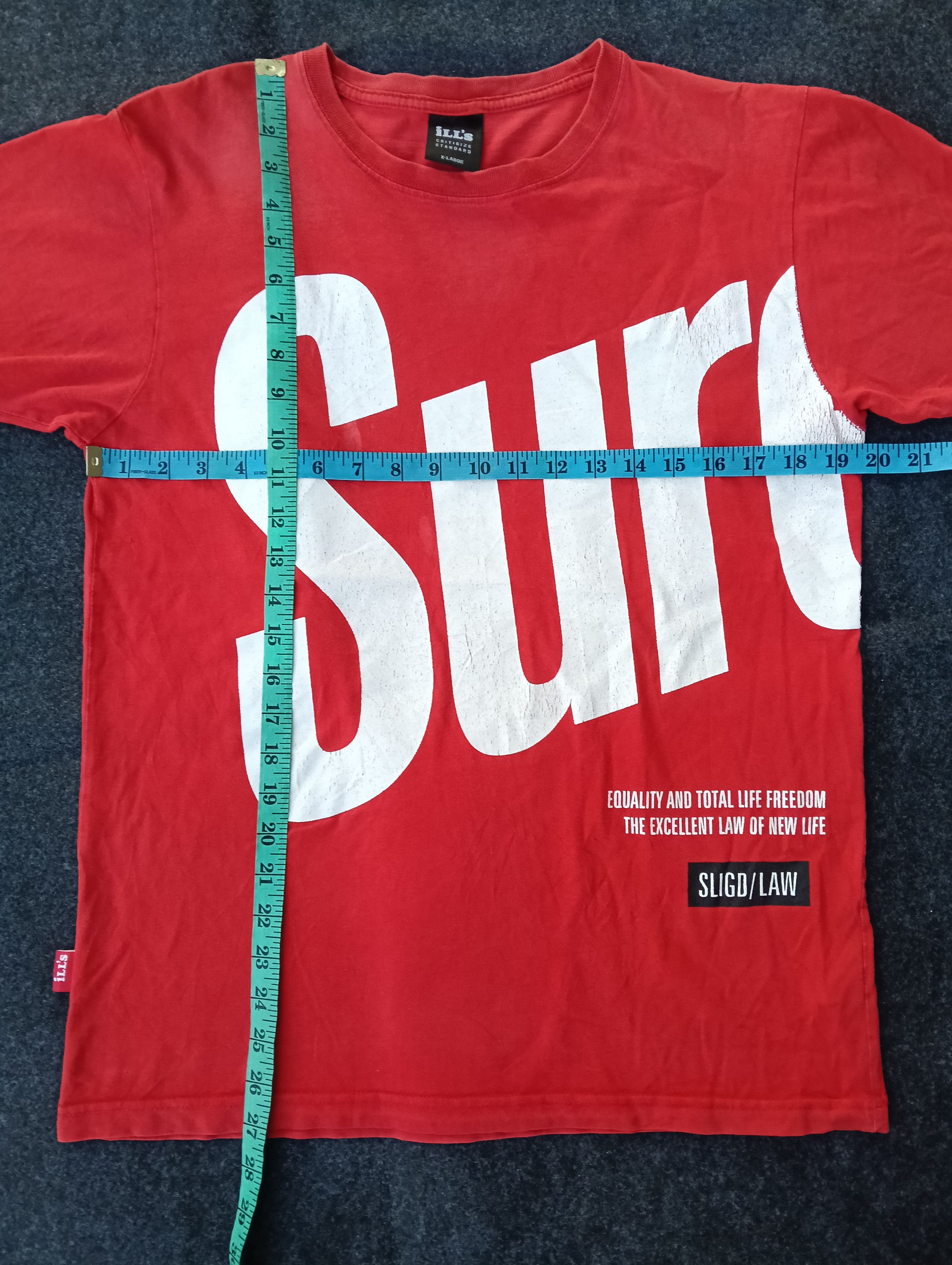 Japanese Brand Vintage ILL'S like supreme style. Size US XL / EU 56 / 4 - 3 Thumbnail