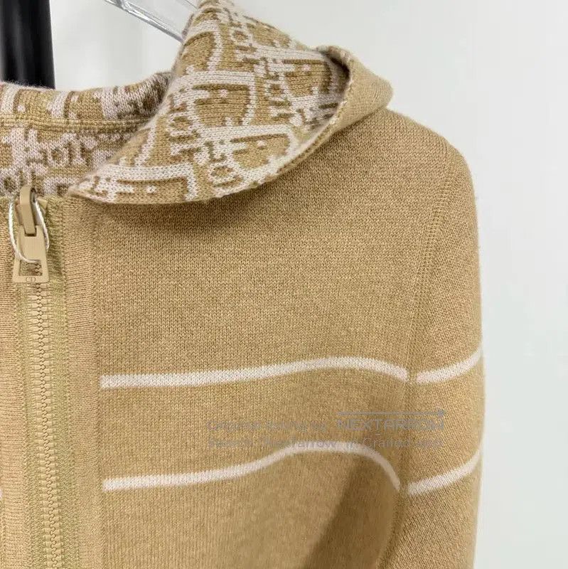Dior Dior Beige Wool Women's Cardigan . Size XS / US 0-2 / IT 36-38 - 4 Thumbnail