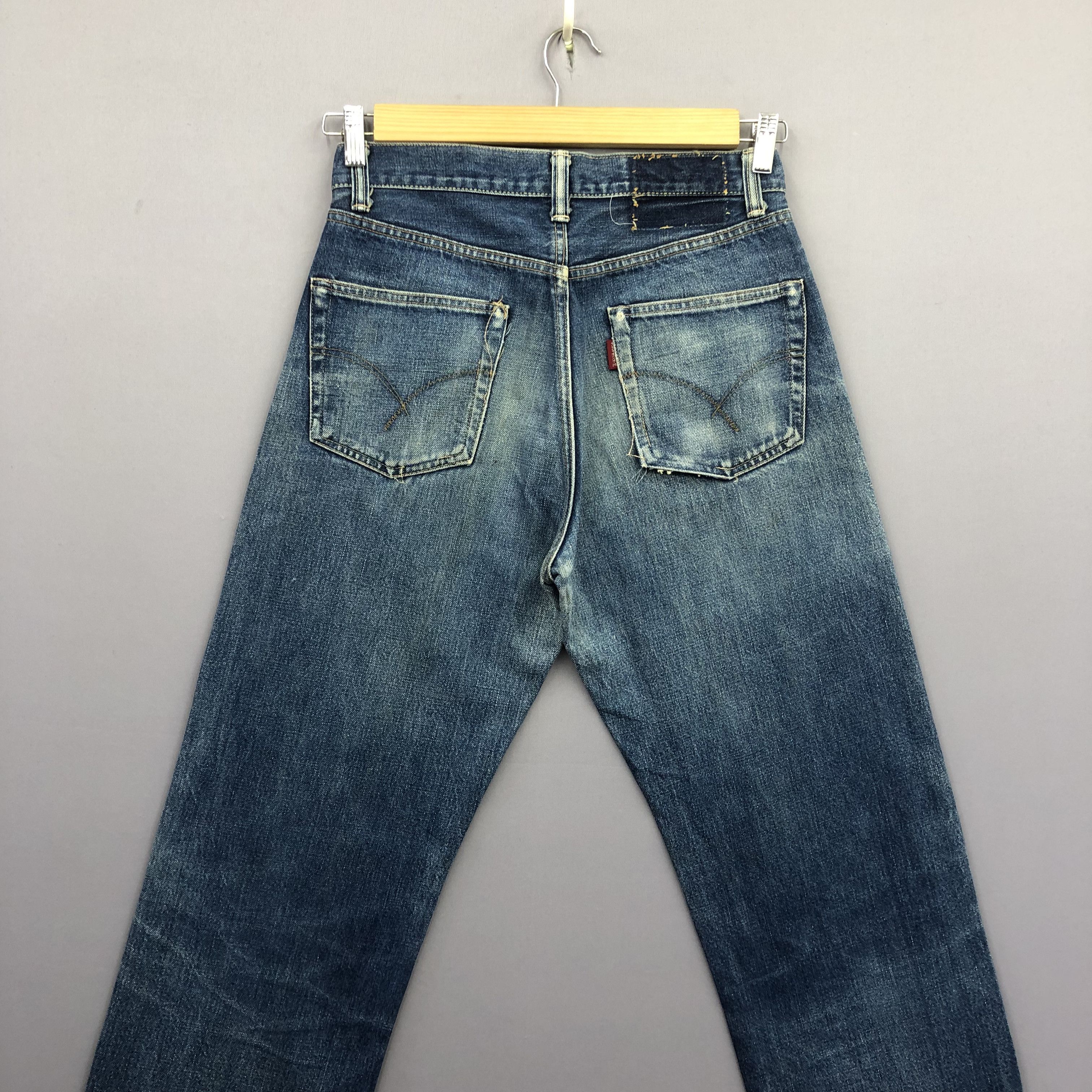 HOLLYWOOD RANCH MARKET Hollywood Ranch Market Selvedge Jeans HRM Redline Denim Size US 30 / EU 46 - 4 Thumbnail