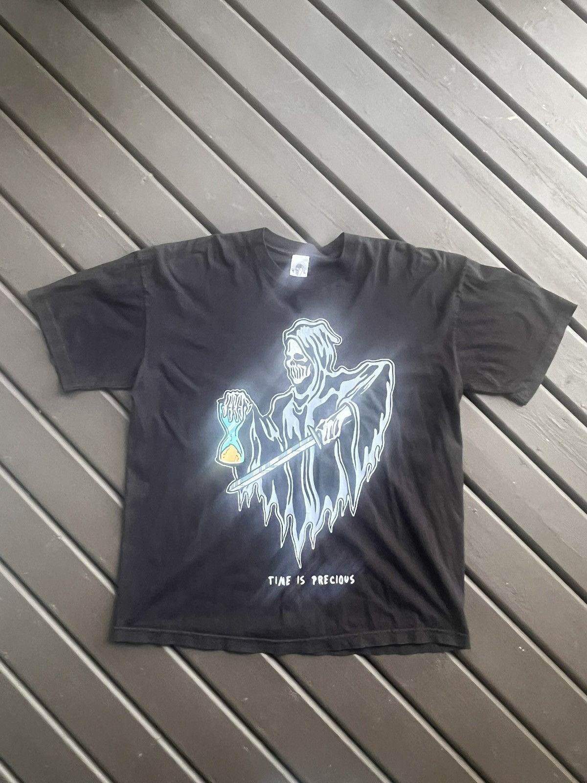 Warren Lotas Warren Lotus ‘Time Is Precious’ Limited Edition T-Shirt Size US XL / EU 56 / 4 - 2 Thumbnail