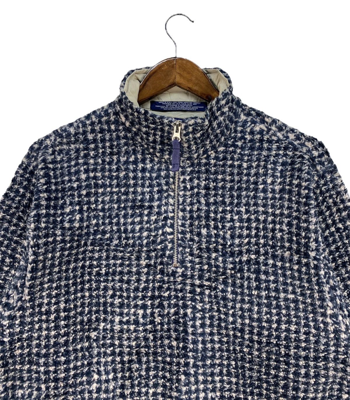 Tommy Hilfiger Vintage Tommy Hilfiger Made in Usa Fleece Jacket Size US XS / EU 42 / 0 - 2 Thumbnail