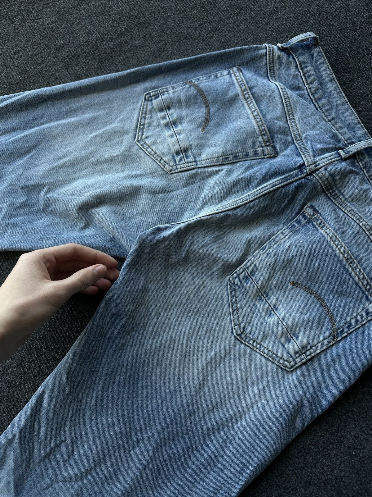 G-Star VNTG🚨G STAR RAW Jeans AVANT GARDE Washed Denim y2k Size 25" / US 0 / IT 36 - 12 Thumbnail