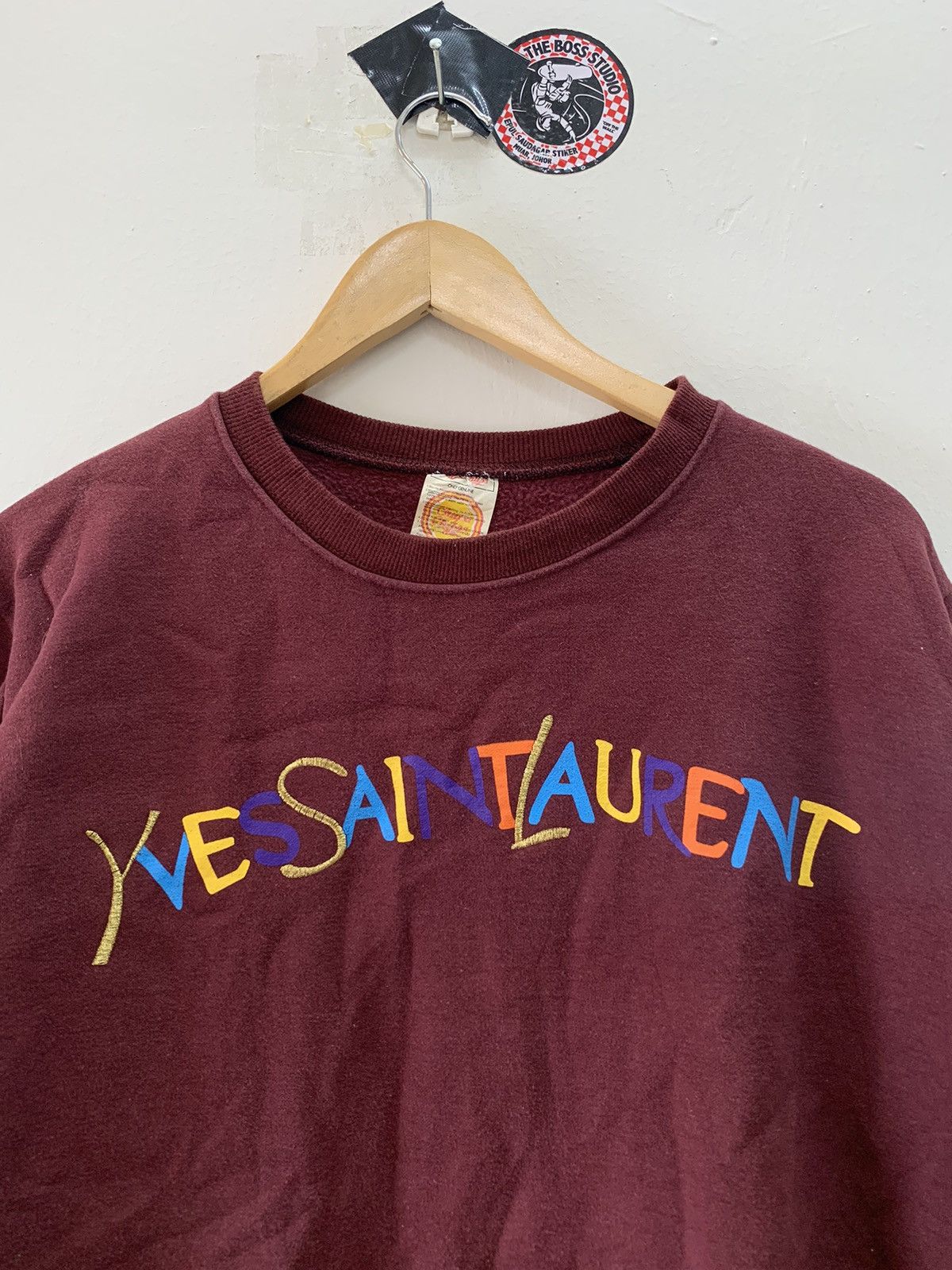 Vintage × Yves Saint Laurent size S: Vintage YS L x chupa chups sweatshirt university Size US XS / EU 42 / 0 - 2 Thumbnail